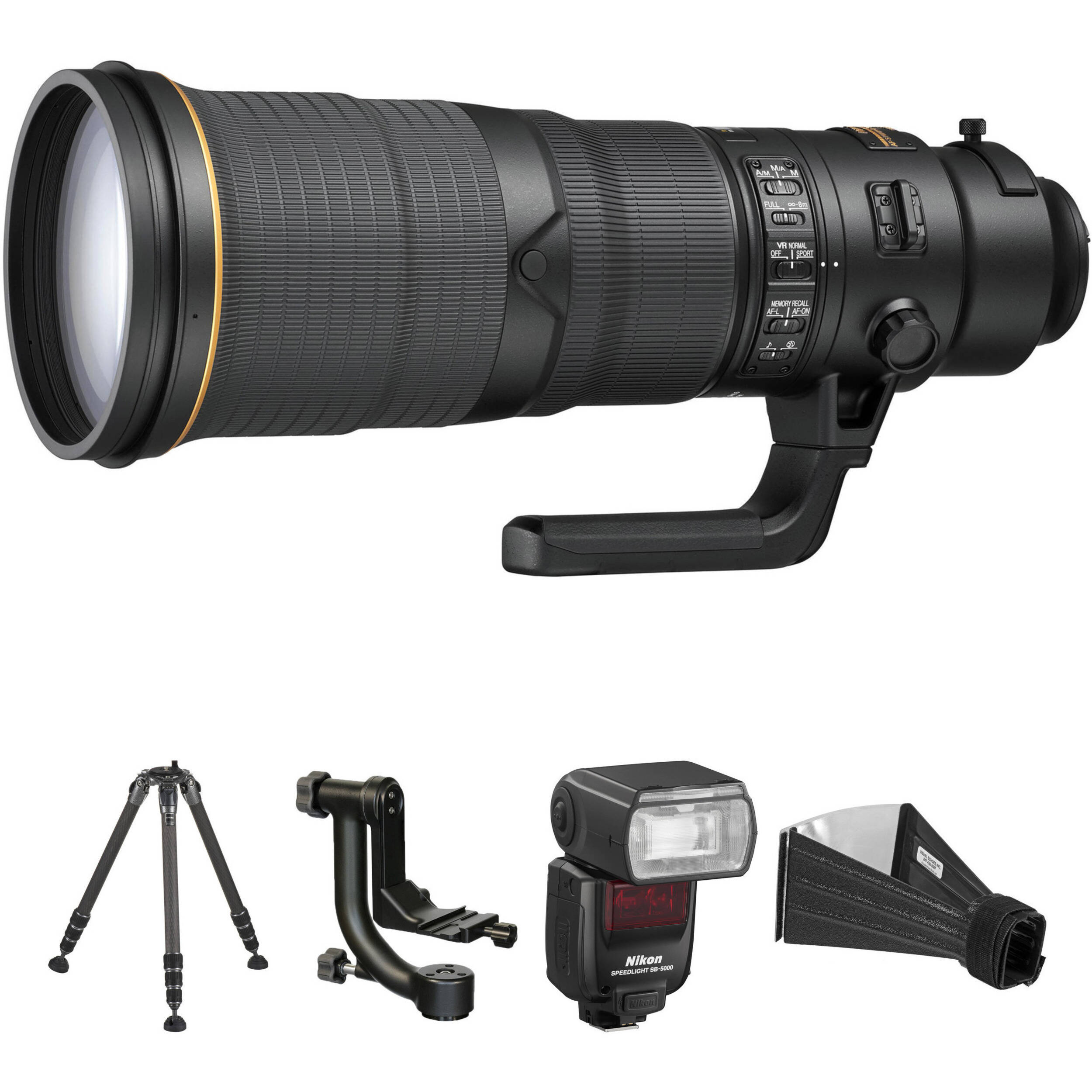 Nikon Af S Nikkor 500mm F 4e Fl Ed Vr Lens Wildlife Kit B H