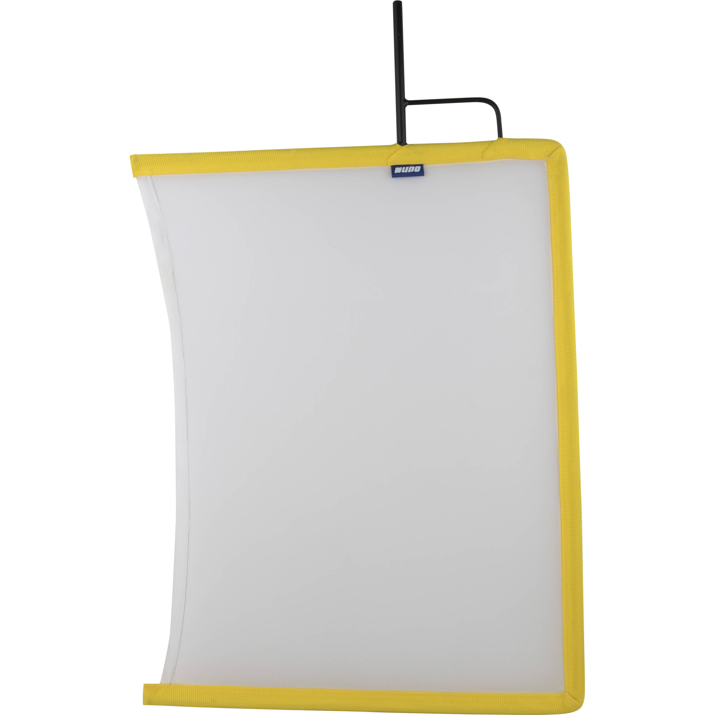 Kupo Open End Flag Frame White Artificial Silk Kg094112 B H Kupo Open End Flag Frame White
