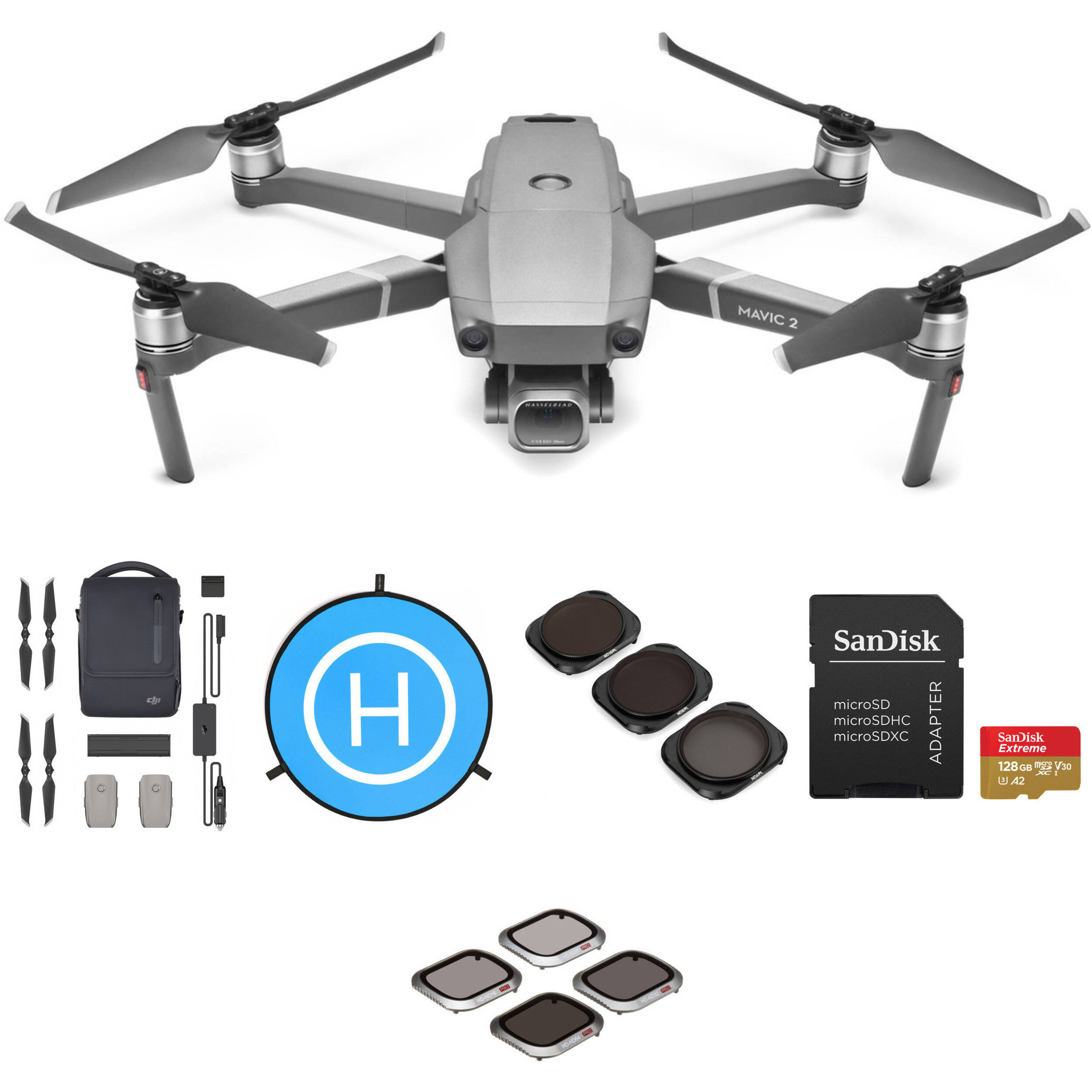 Dji Mavic 2 Pro With Fly More Combo Kit B H Photo Video