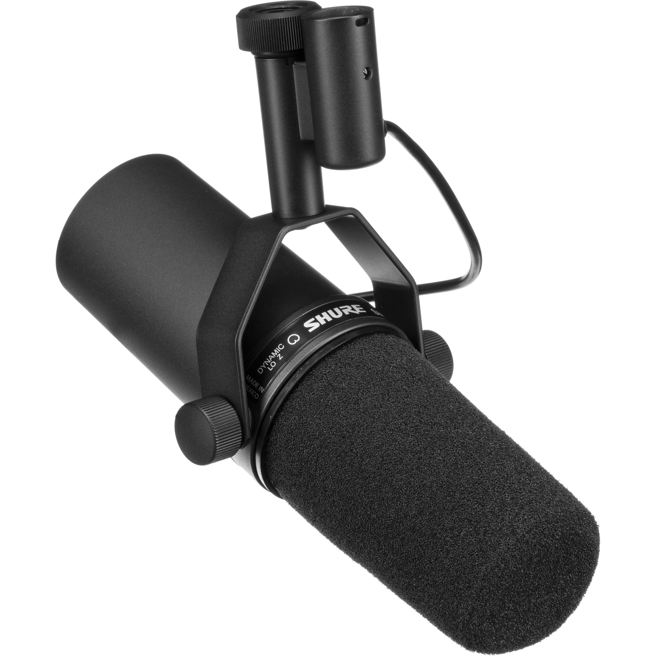 Shure Sm7b Microphone Kit With Cloudlifter Mic Stand And Mic