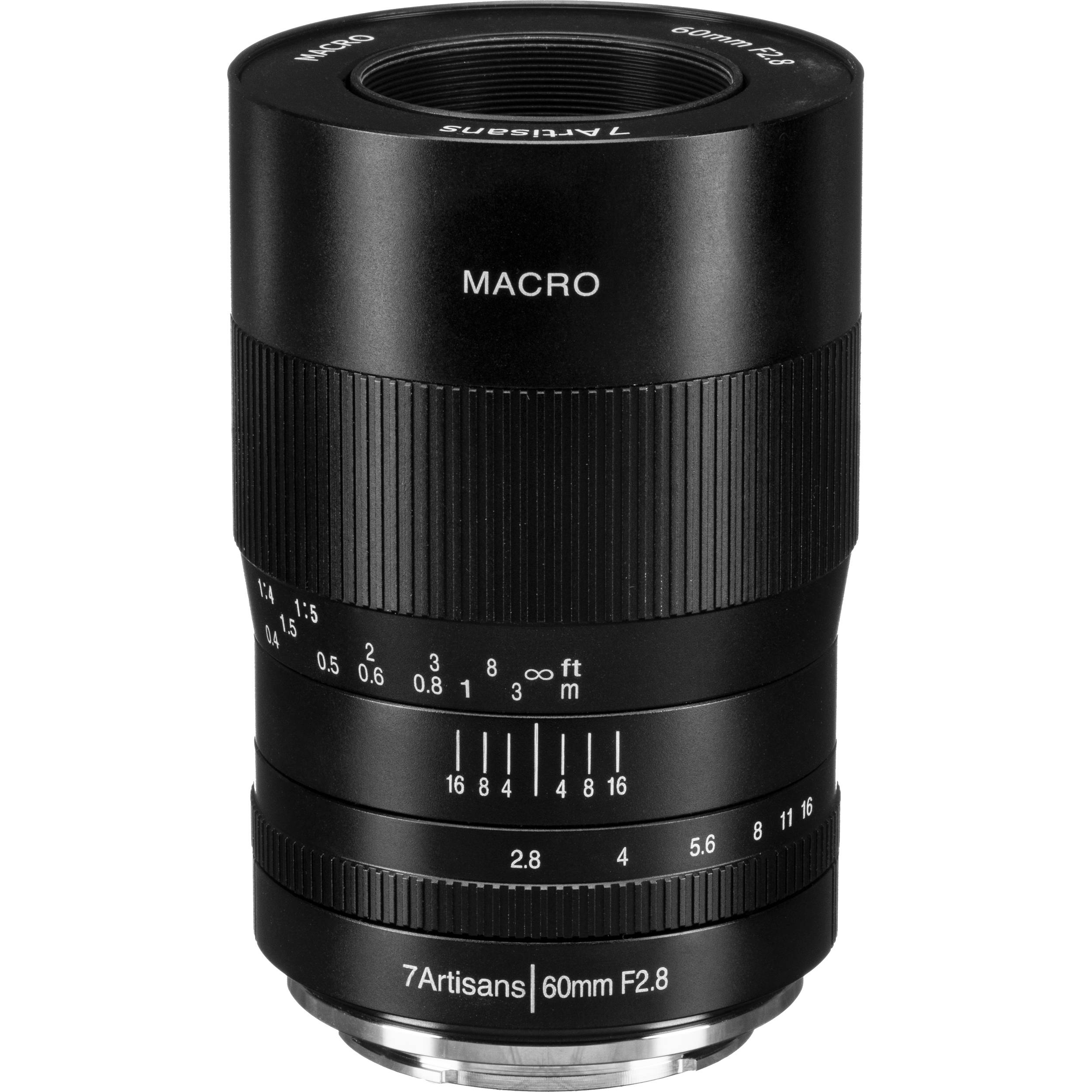 7artisans 60mm F2.8 APS-C Fixed Macro Lens for Nikon Z-Mount Mirrorless Cameras Manual Focus for Macro Photography