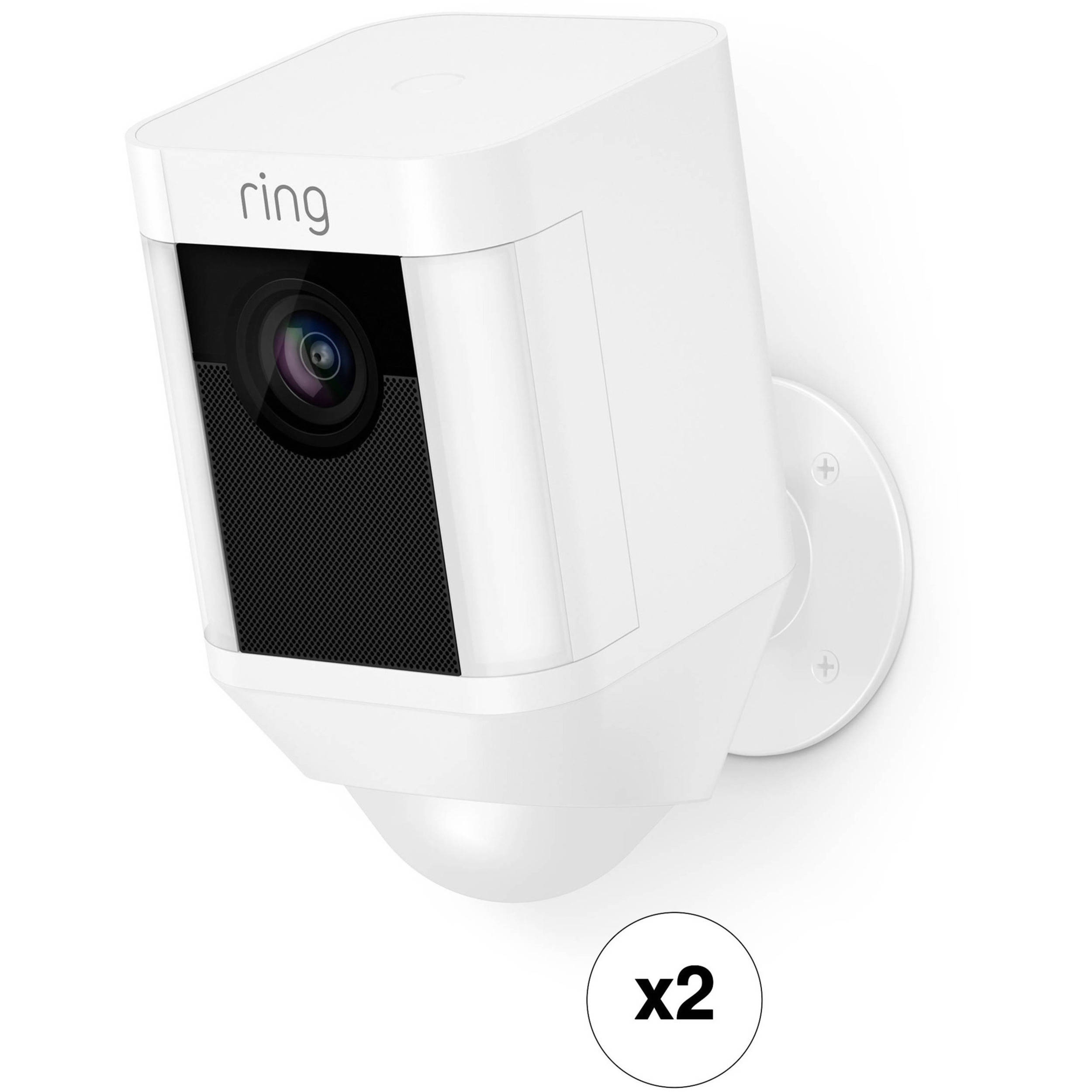 range of ring spotlight camera