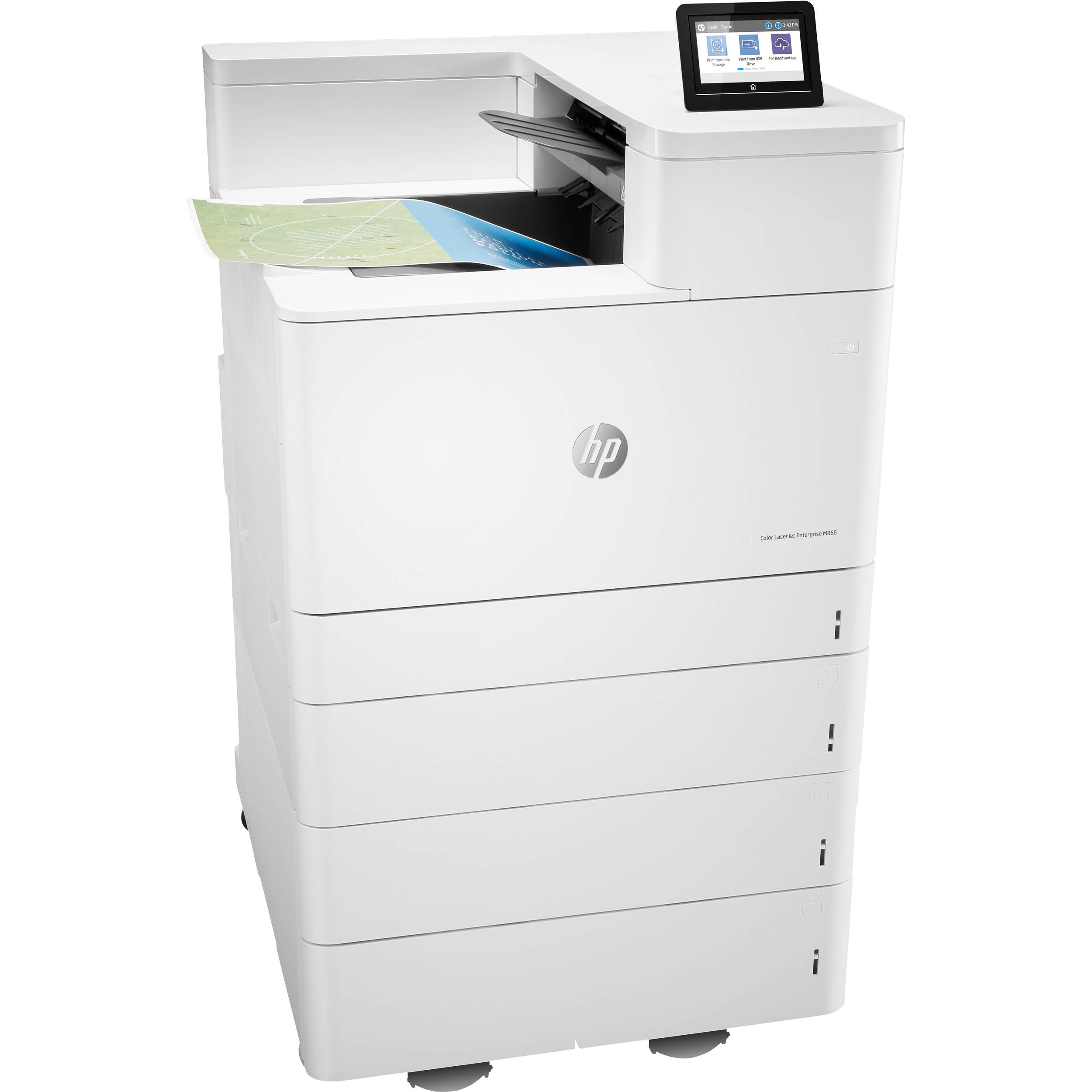 hp color laserjet enterprise m856x