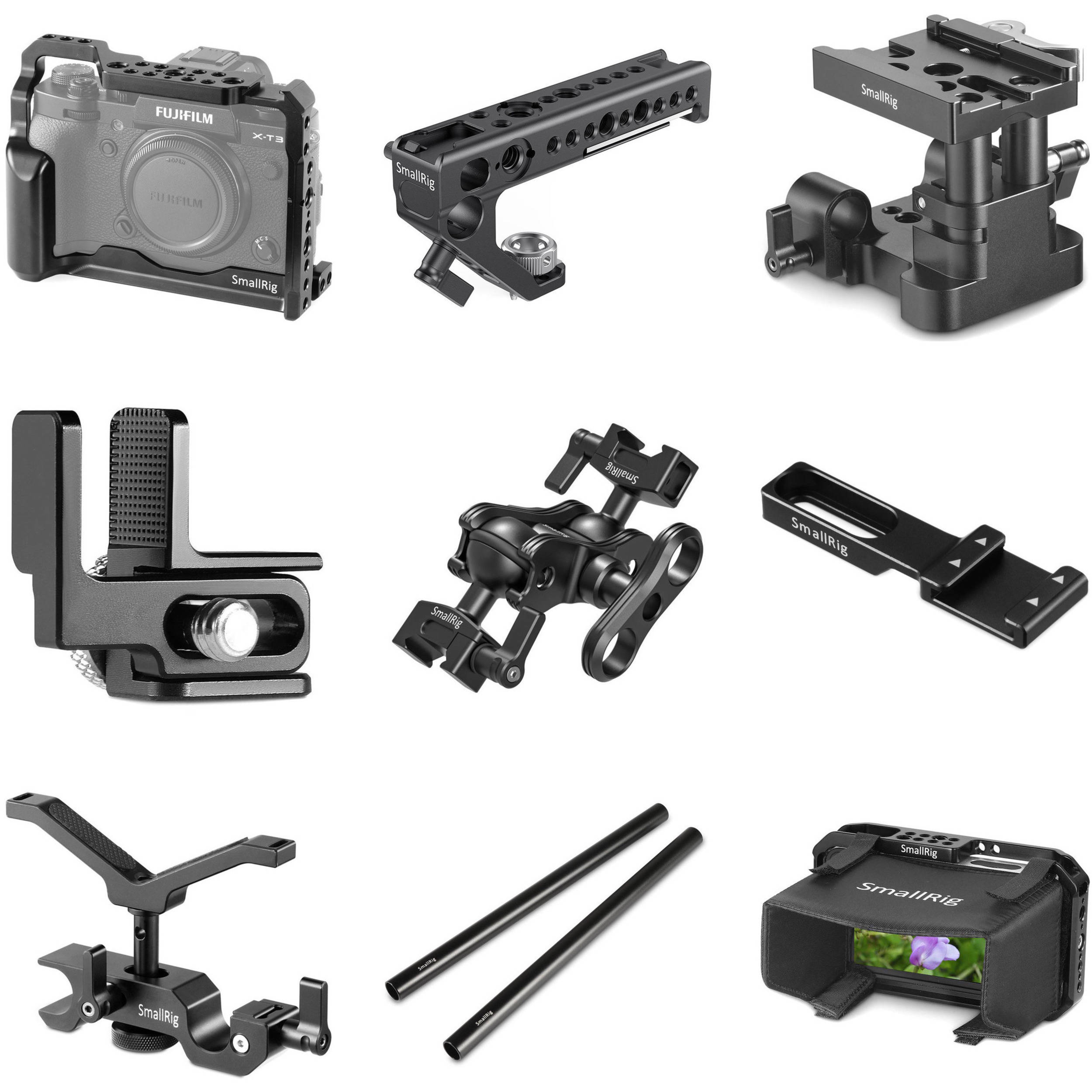 Smallrig Cage Kit For Fujifilm X T2 X T3 Fx0001 B H Photo