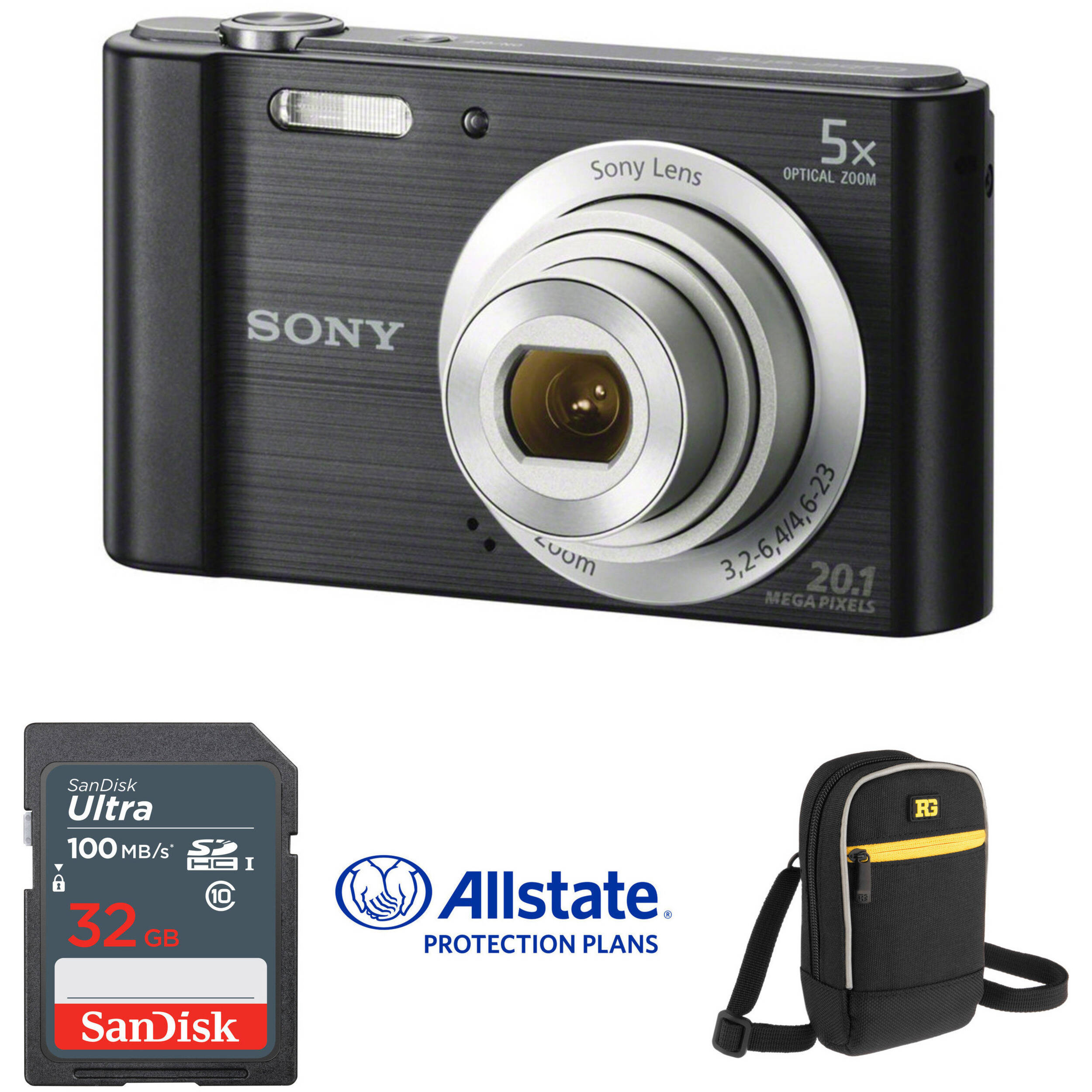 Sony Cyber Shot Dsc W800 Digital Camera Black Dscw800 B B H