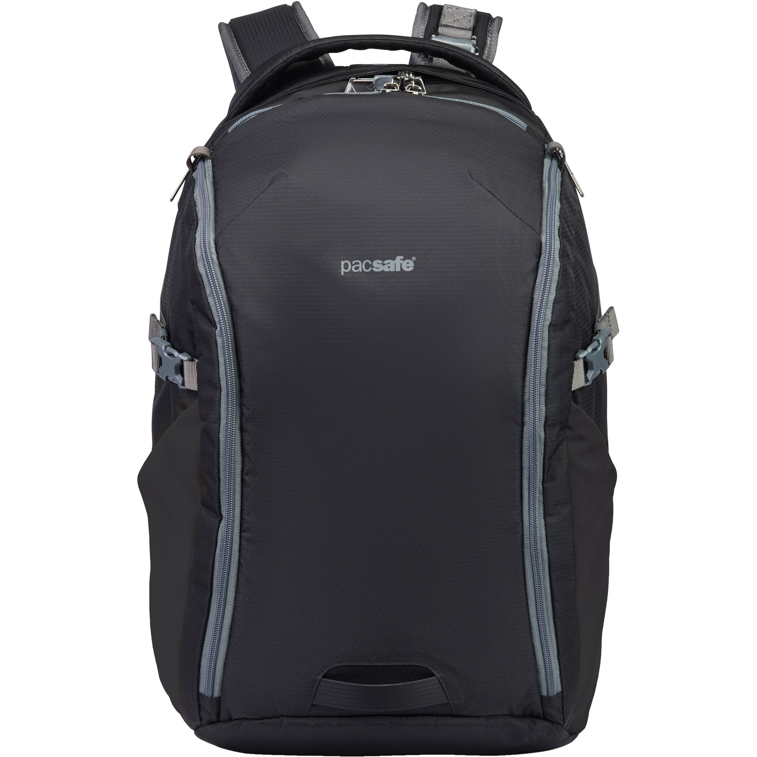 anti theft backpack black