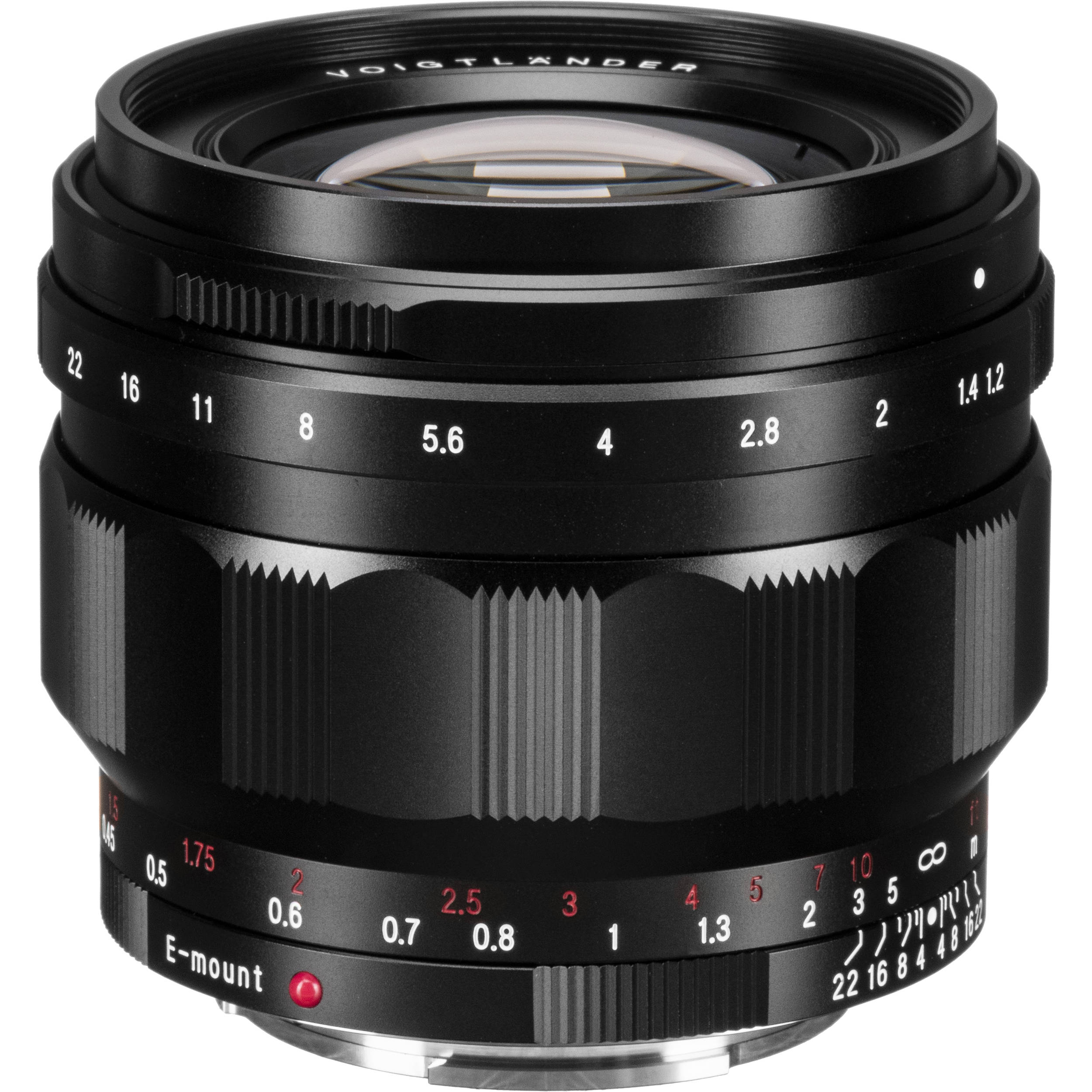 Voigtlander Nokton 50mm F 1 2 Aspherical Lens For Sony E Ba348b