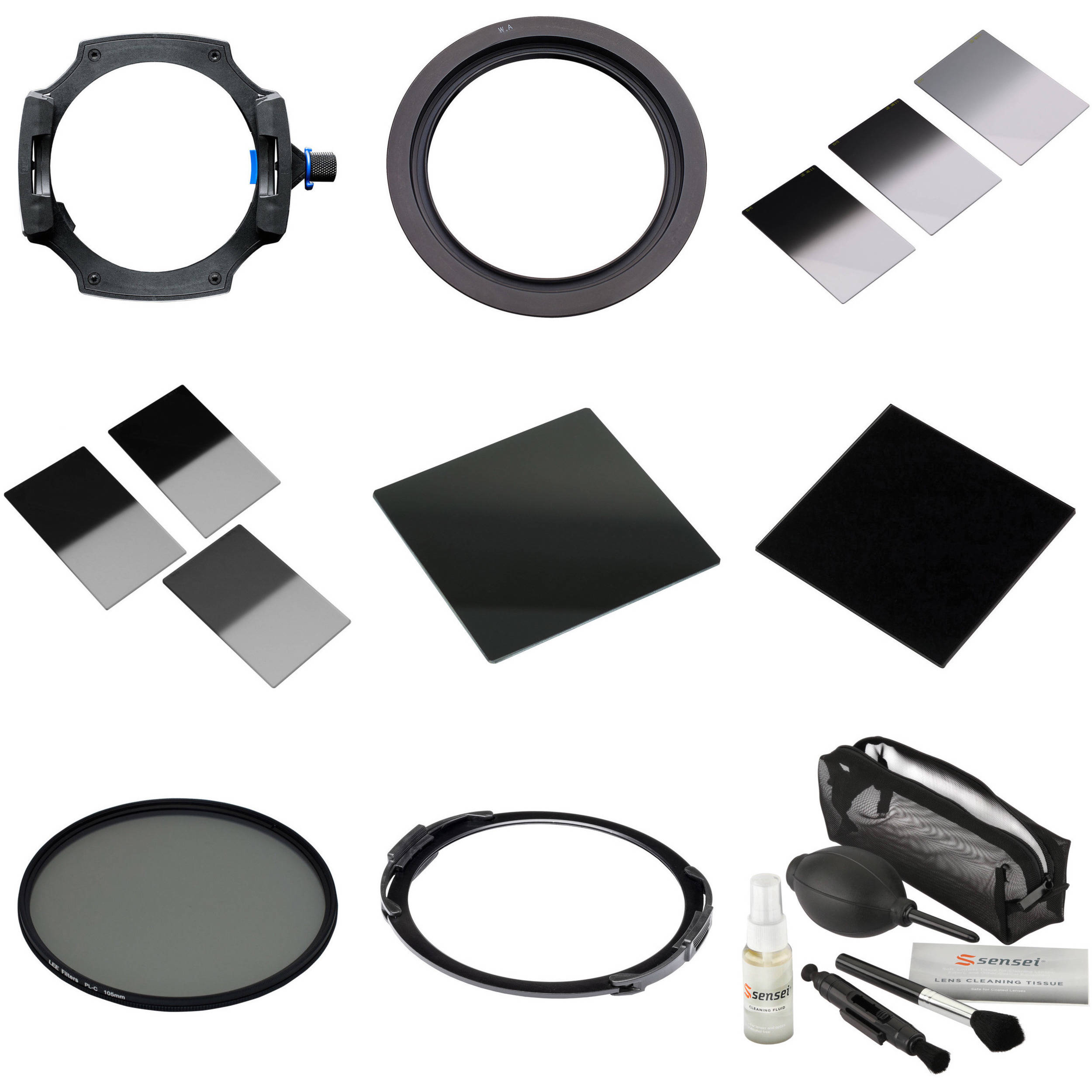 Lee Filters 100mm System Kit With 77mm Wide Angle Lens Adapter