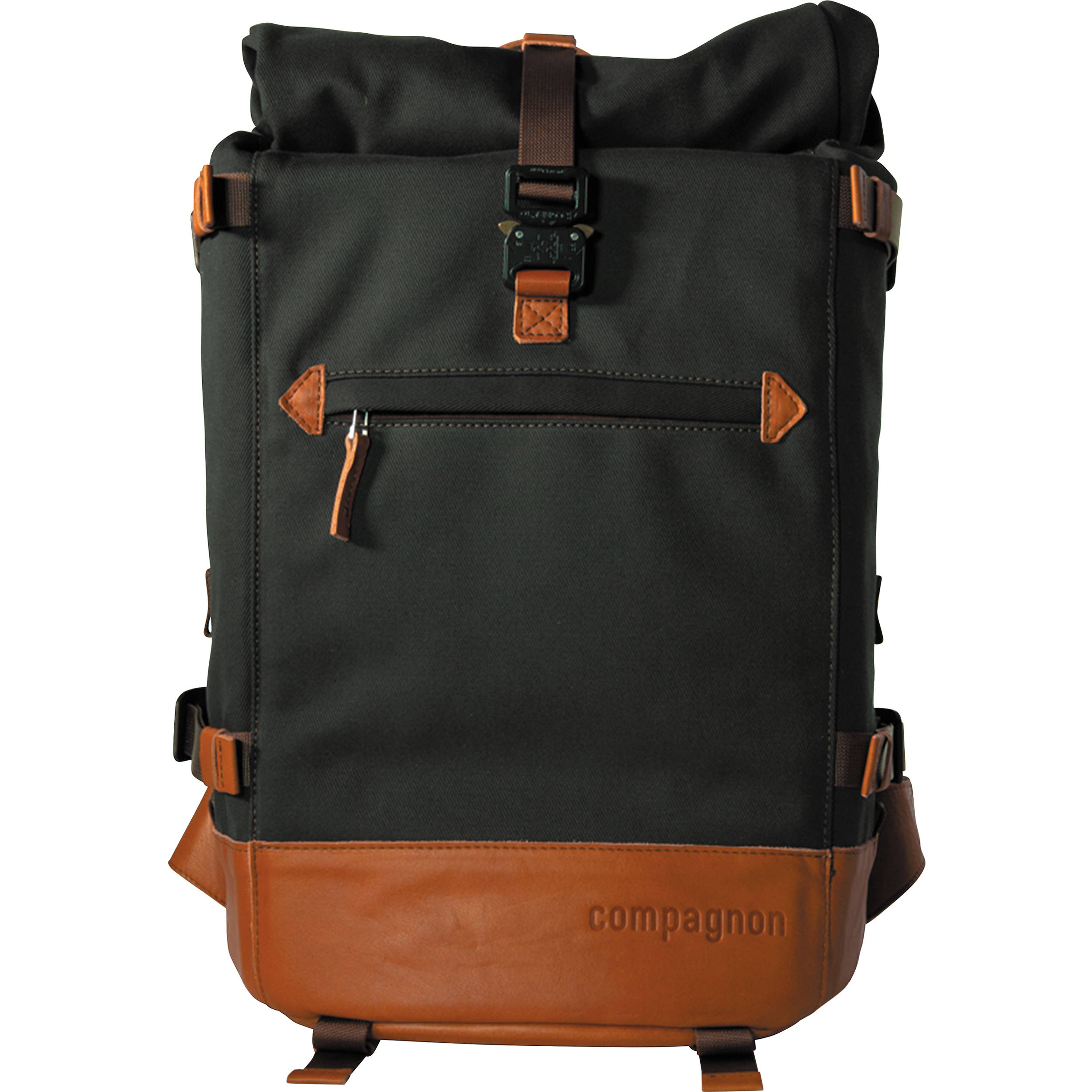 dark green backpack