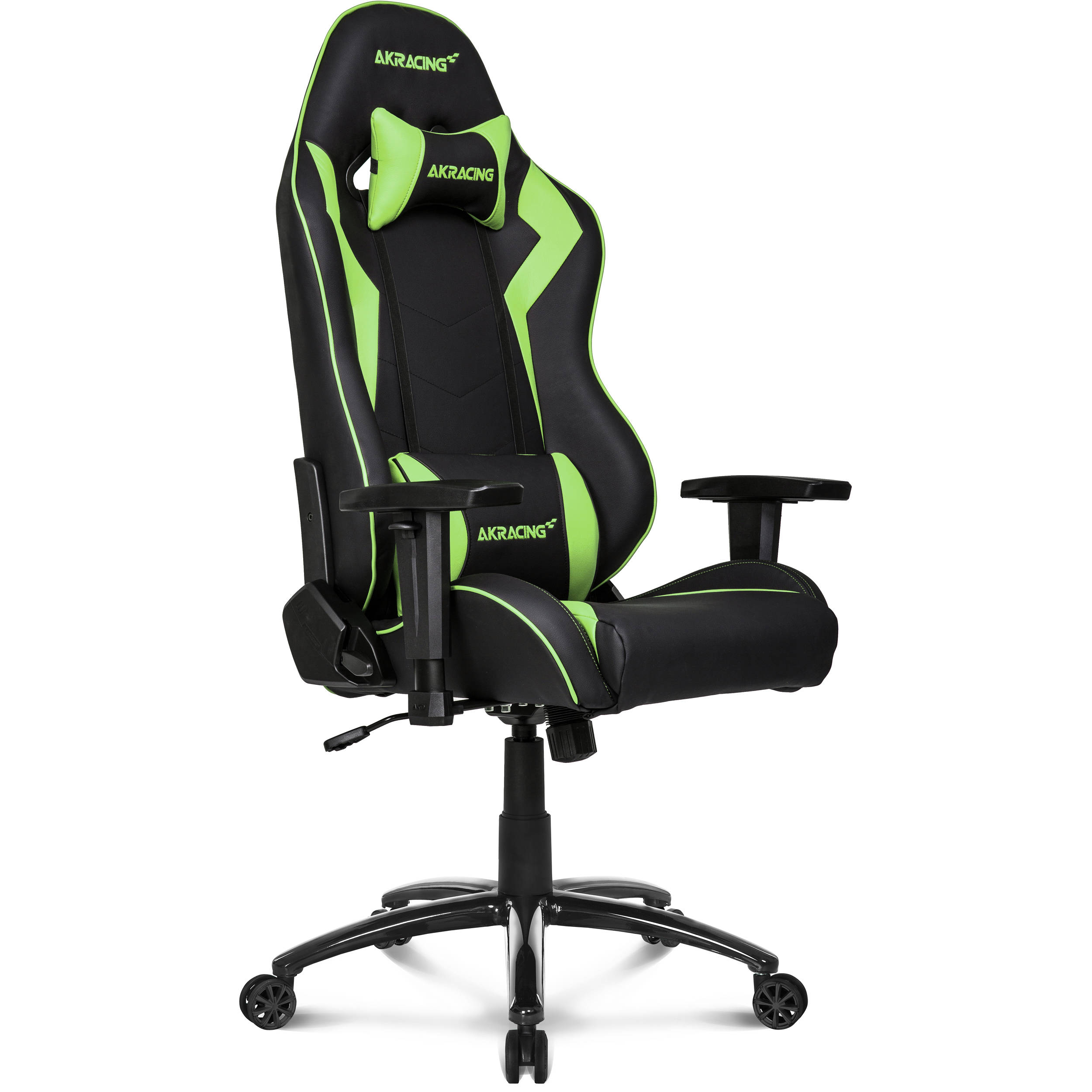 green gaming chair