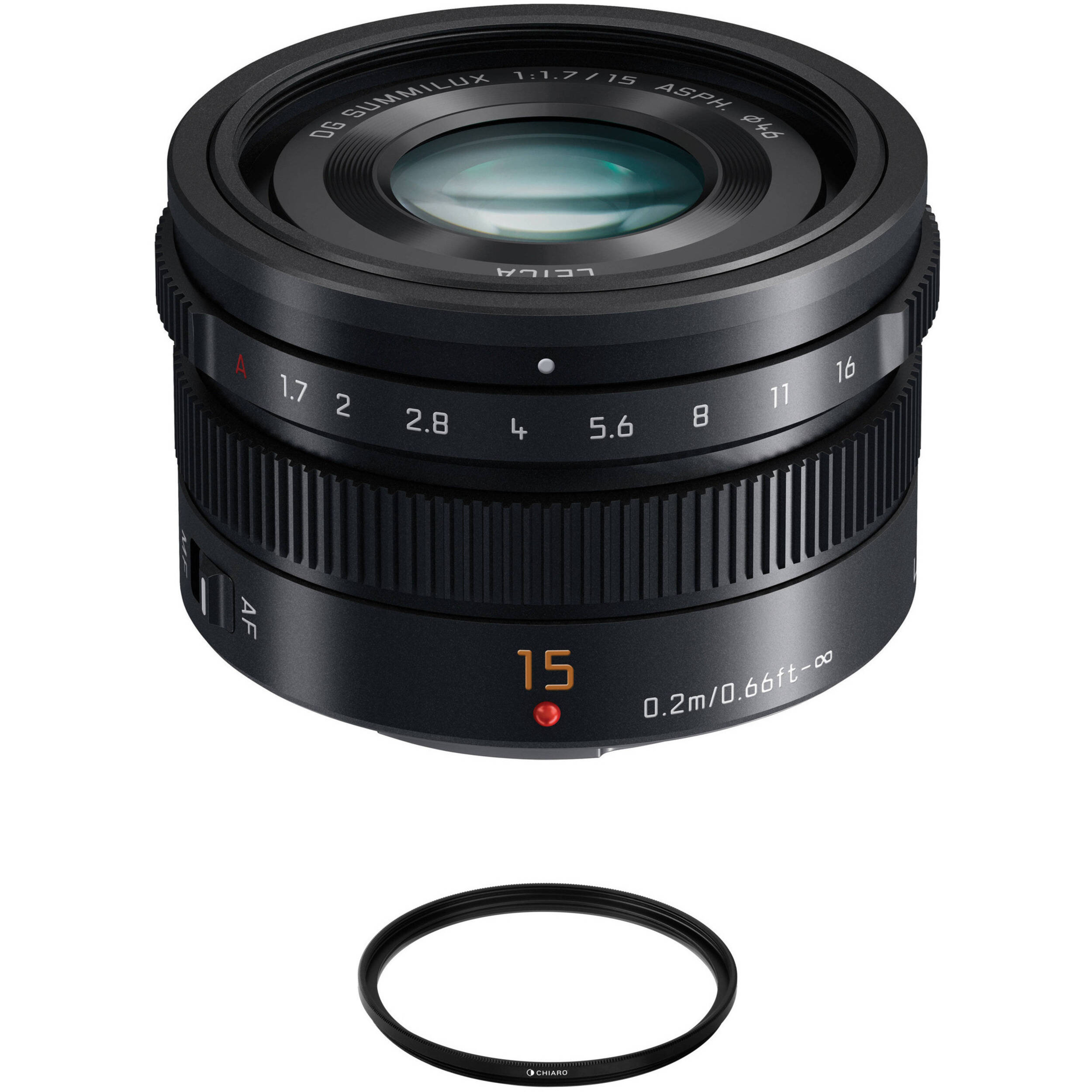 Panasonic Leica Dg Summilux 15mm F 1 7 Asph Lens H X015k B H