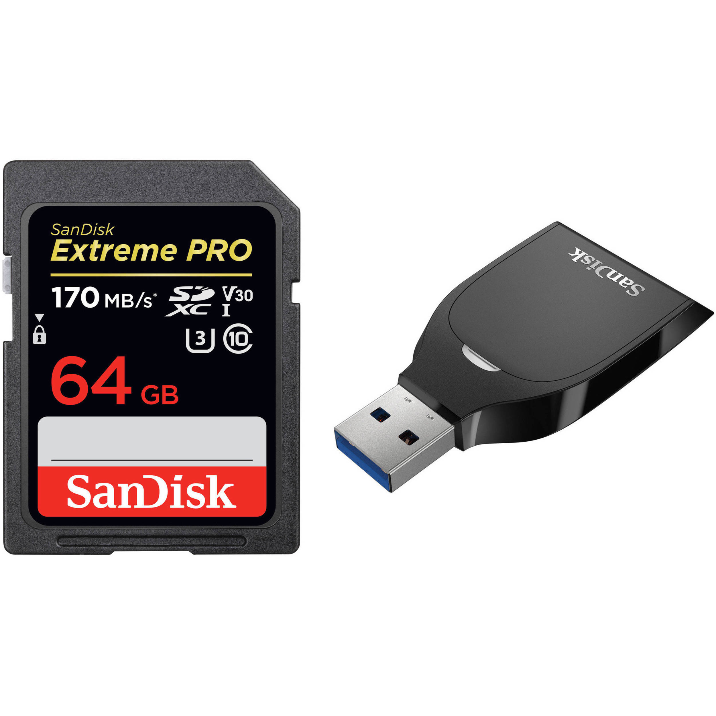 SANDISK extreme Pro 64gb 170mb/s