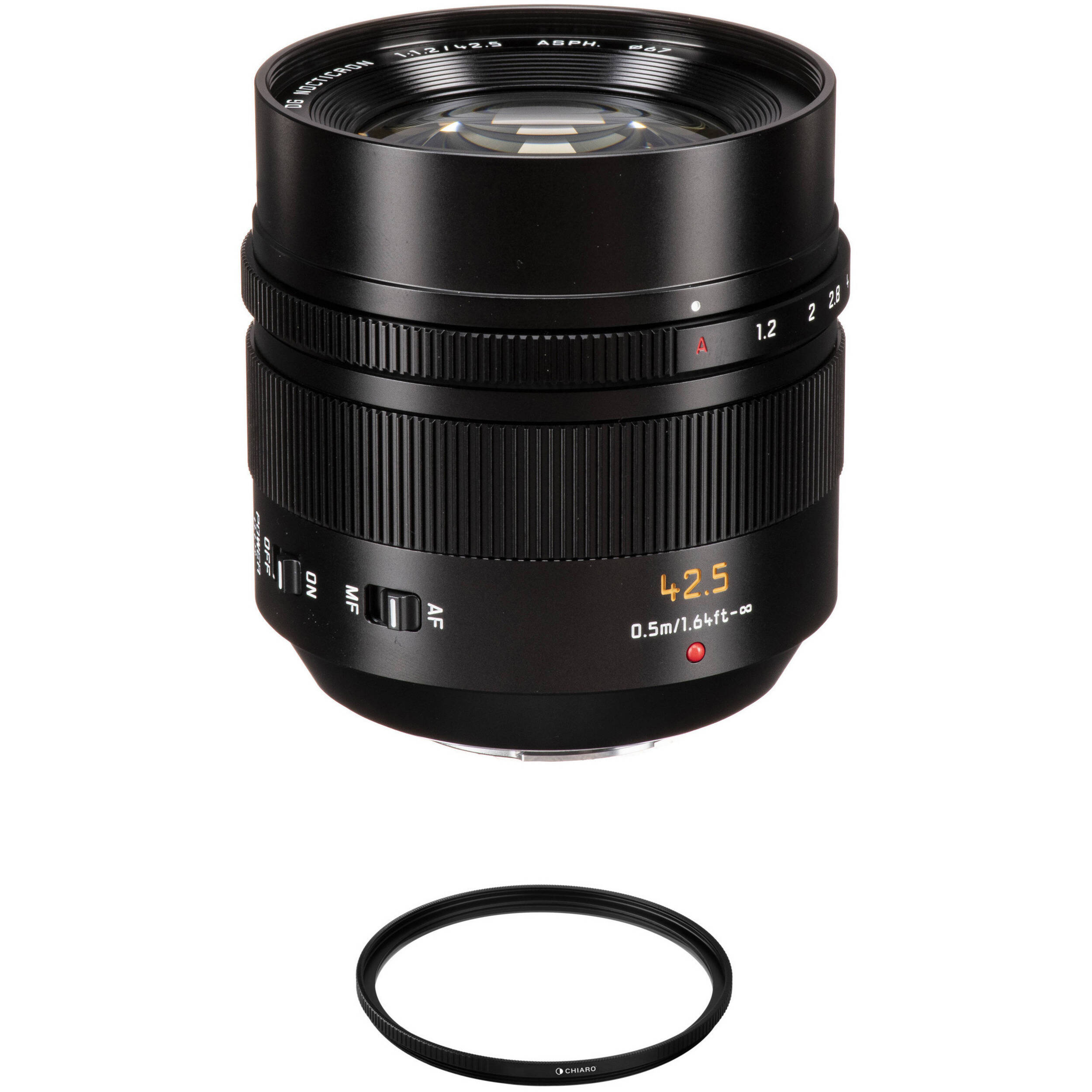 Panasonic Leica 42 5mm F 1 2 Dg Nocticron Asph Power Ois Lens