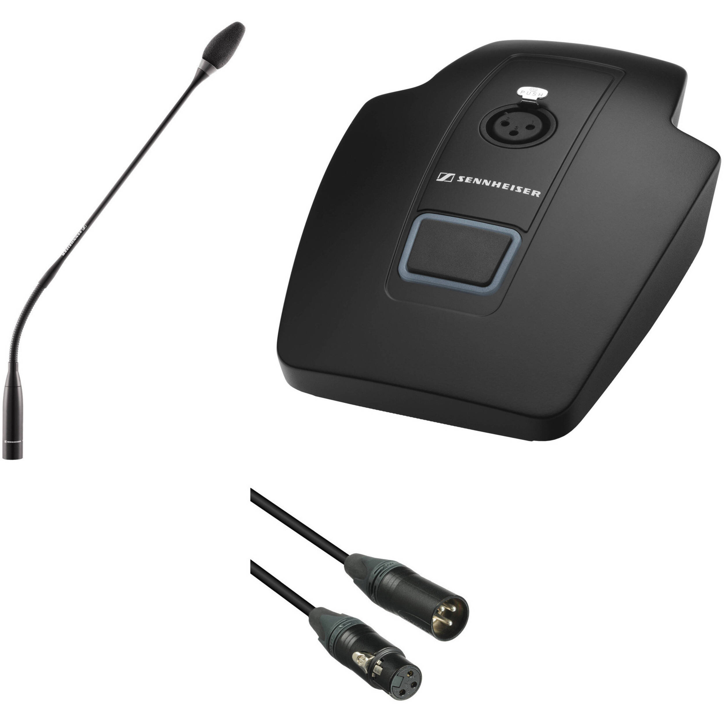 tabletop microphone with speaker