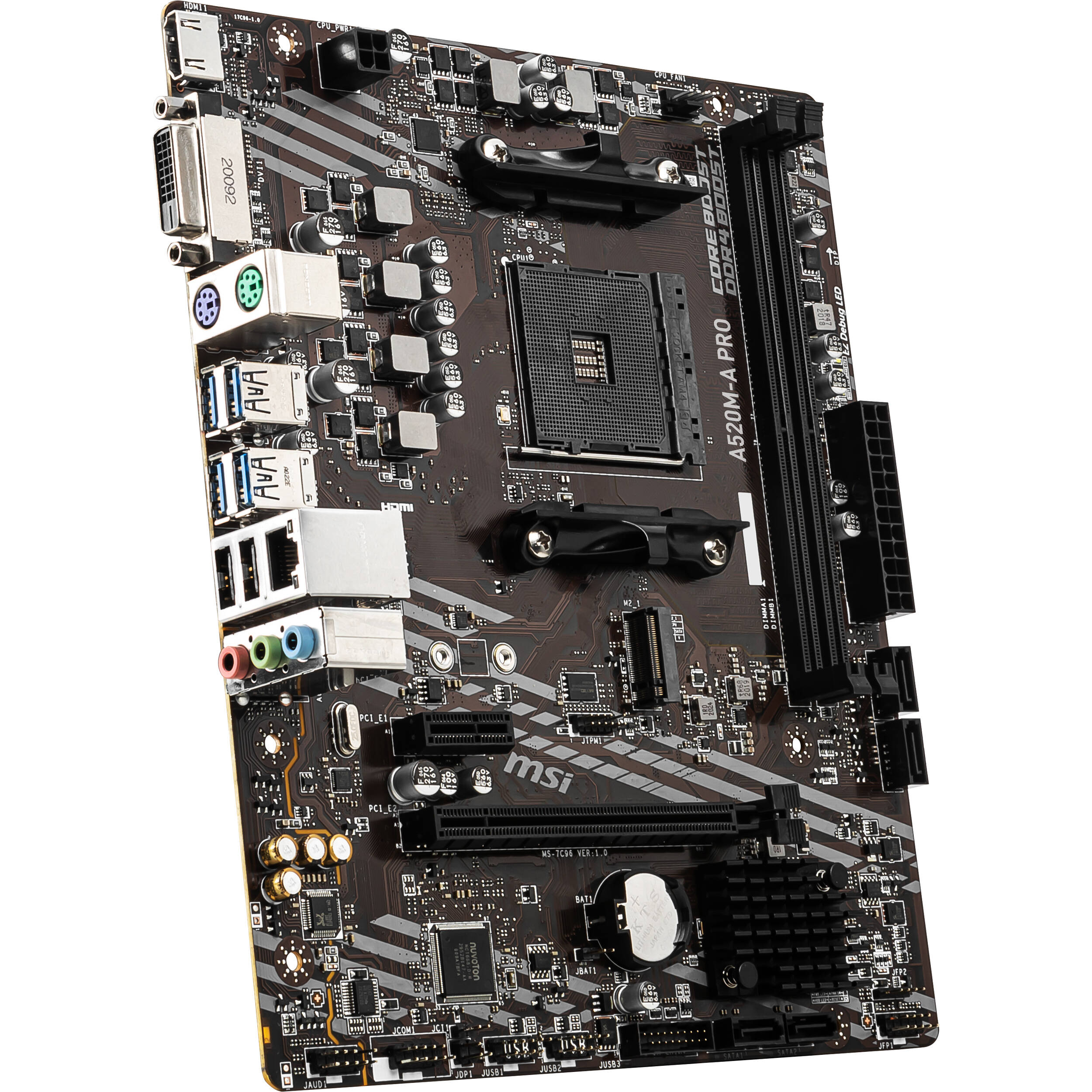 Photo 1 of MSI AM4 Micro-ATX Motherboard