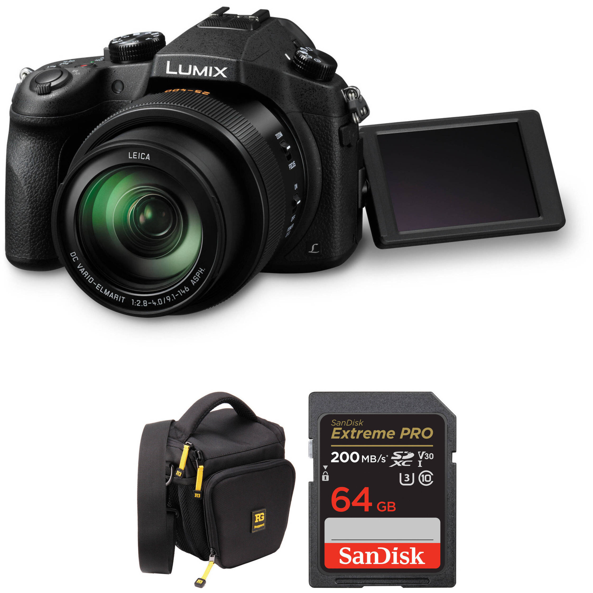 Panasonic Lumix Dmc Fz1000 Digital Camera With Free Accessory