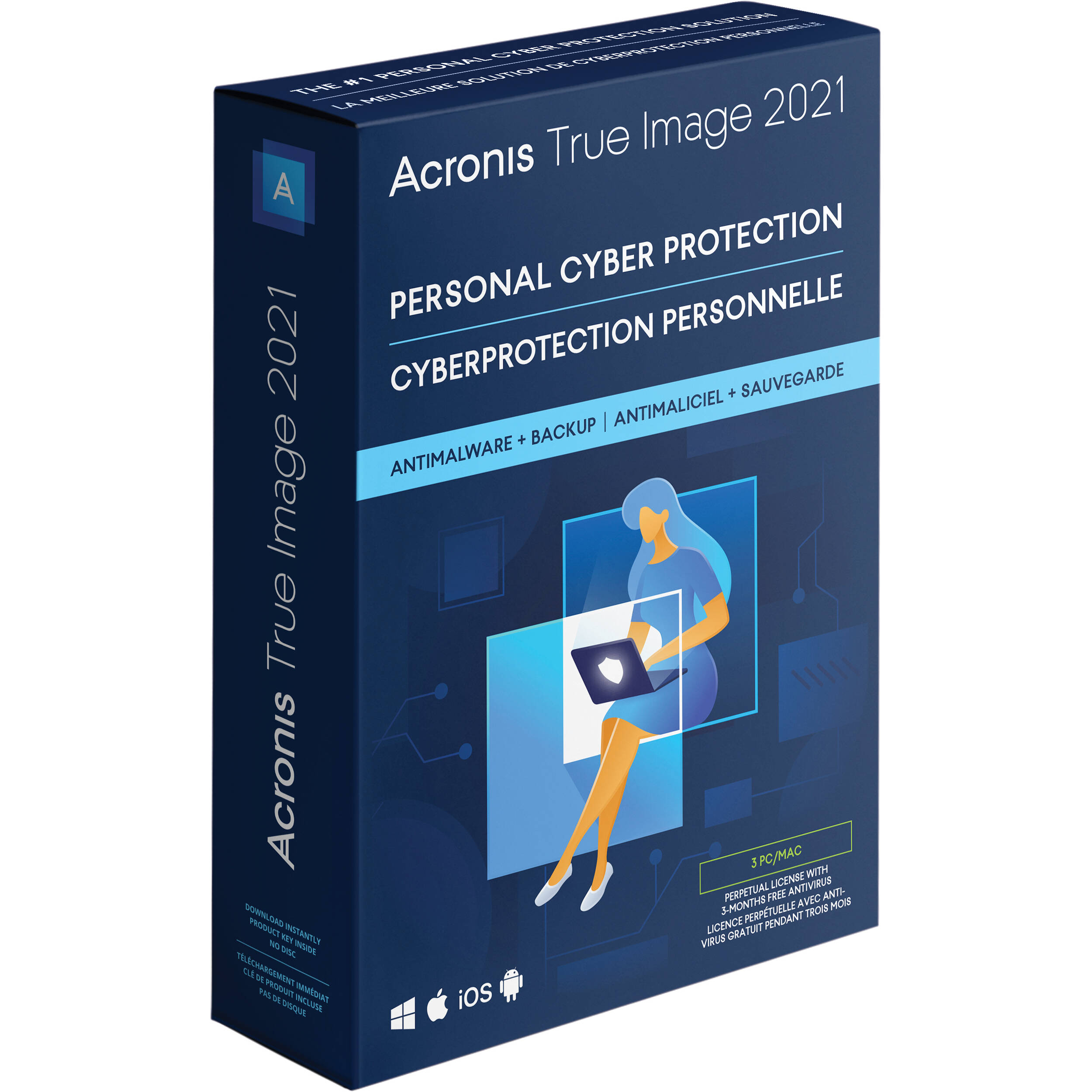 Acronis True Image 2021 Ti34b2ens B H Photo Video