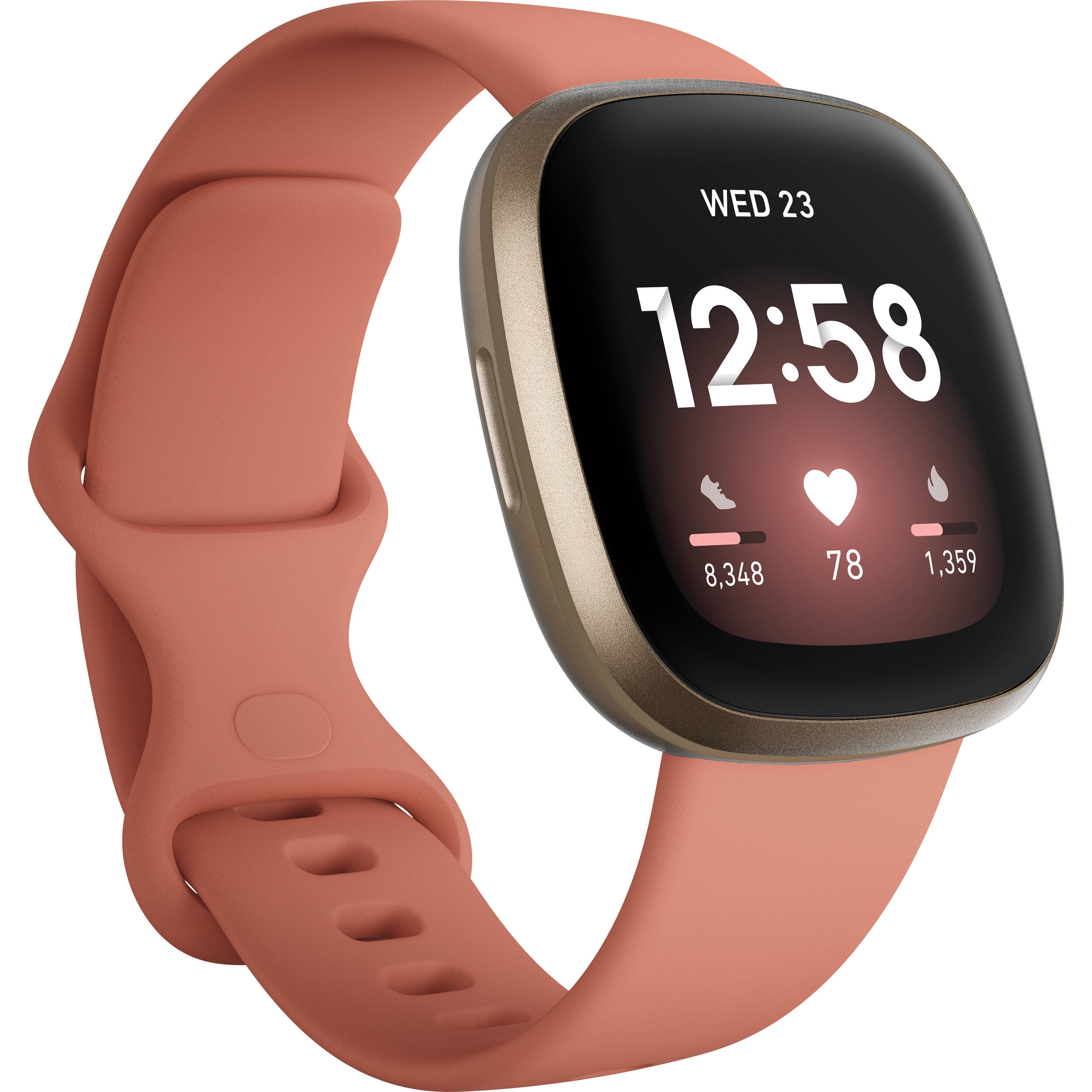 Fitbit Versa 3 GPS Smartwatch FB511GLPK 