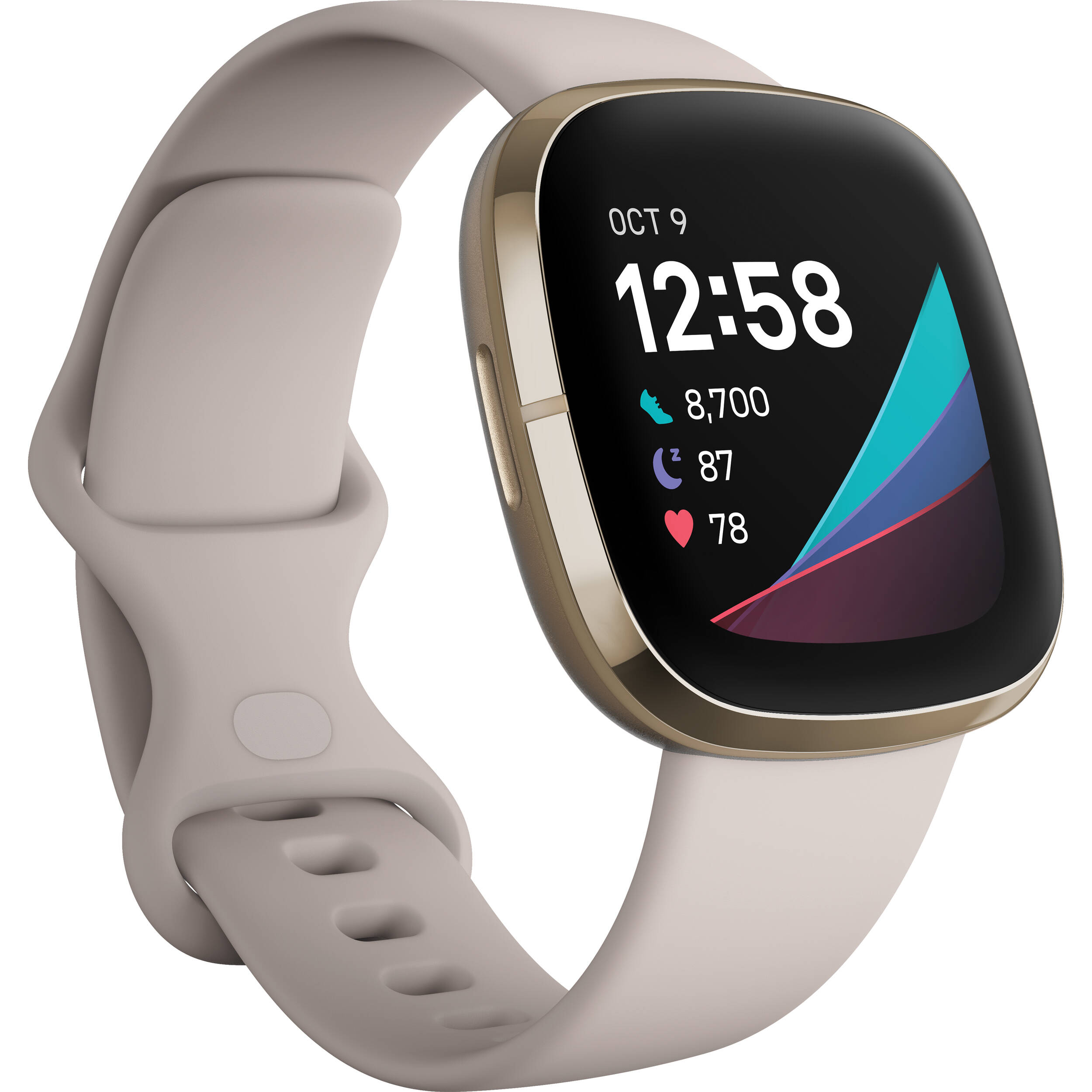 Fitbit Sense GPS Smartwatch FB512GLWT B 