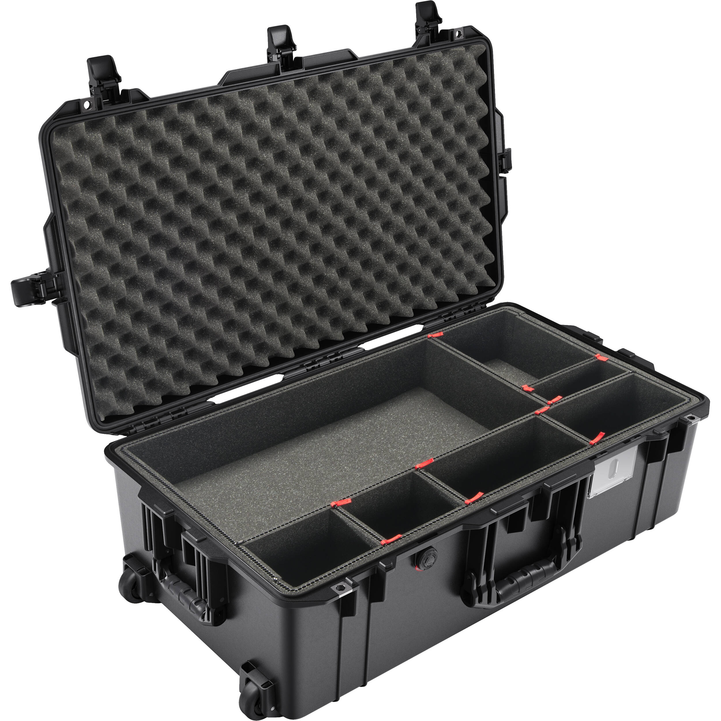 Photo 1 of Pelican 1615AirTP Wheeled Hard Case with TrekPak Divider Insert System (Black)