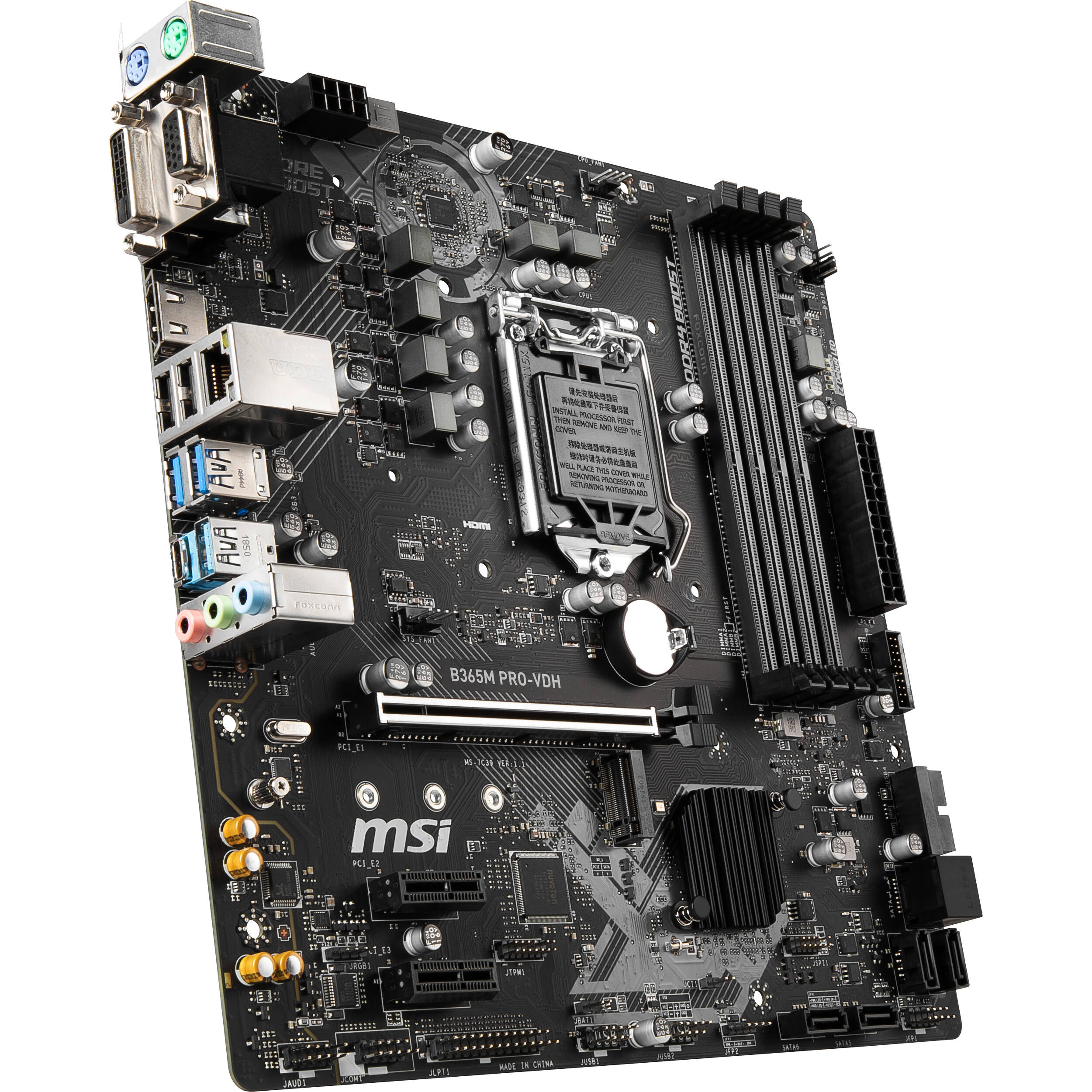 MSI B365M PRO-VDH M-ATX Motherboard 