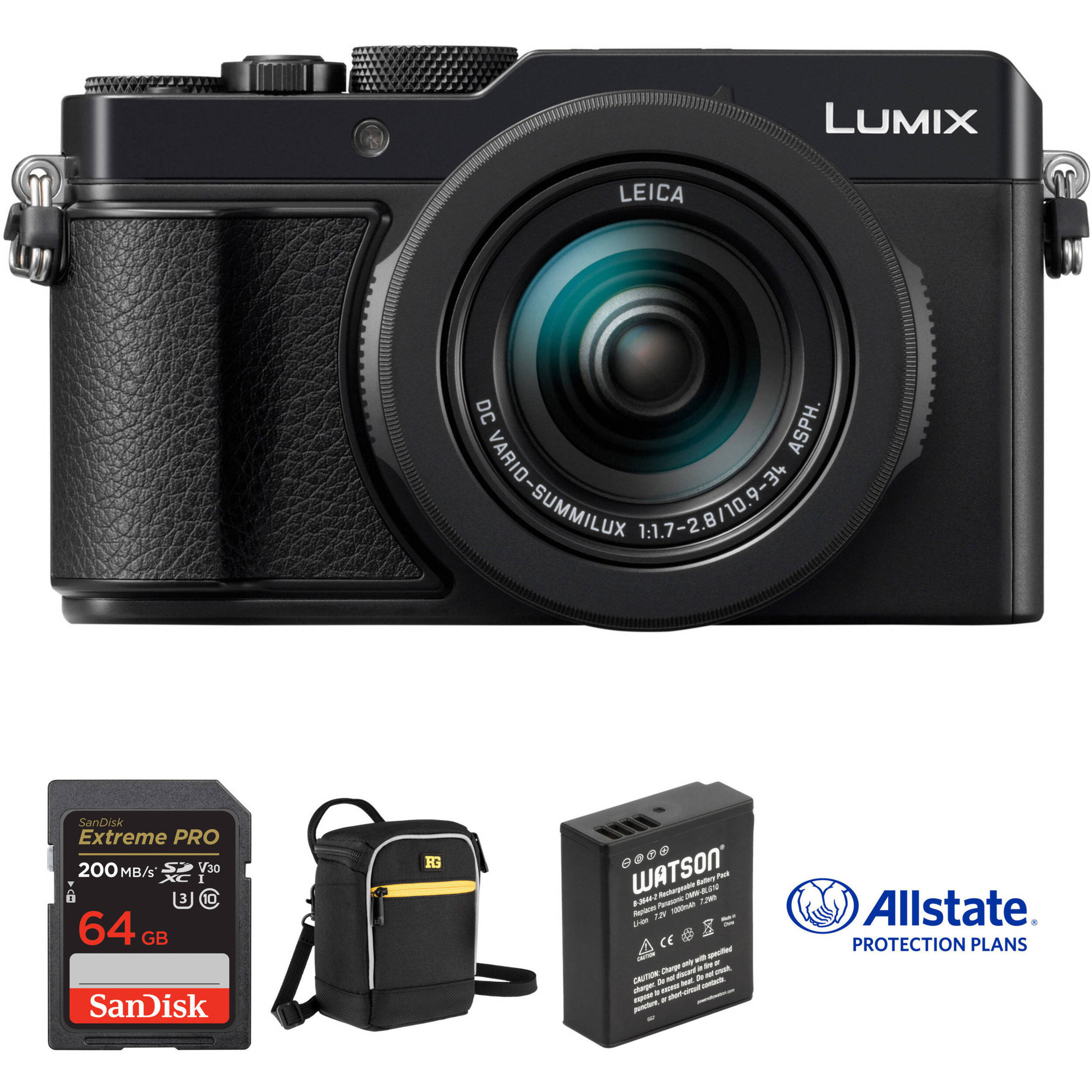 Panasonic Lumix Dc Lx100 Ii Digital Camera With Deluxe Kit B H