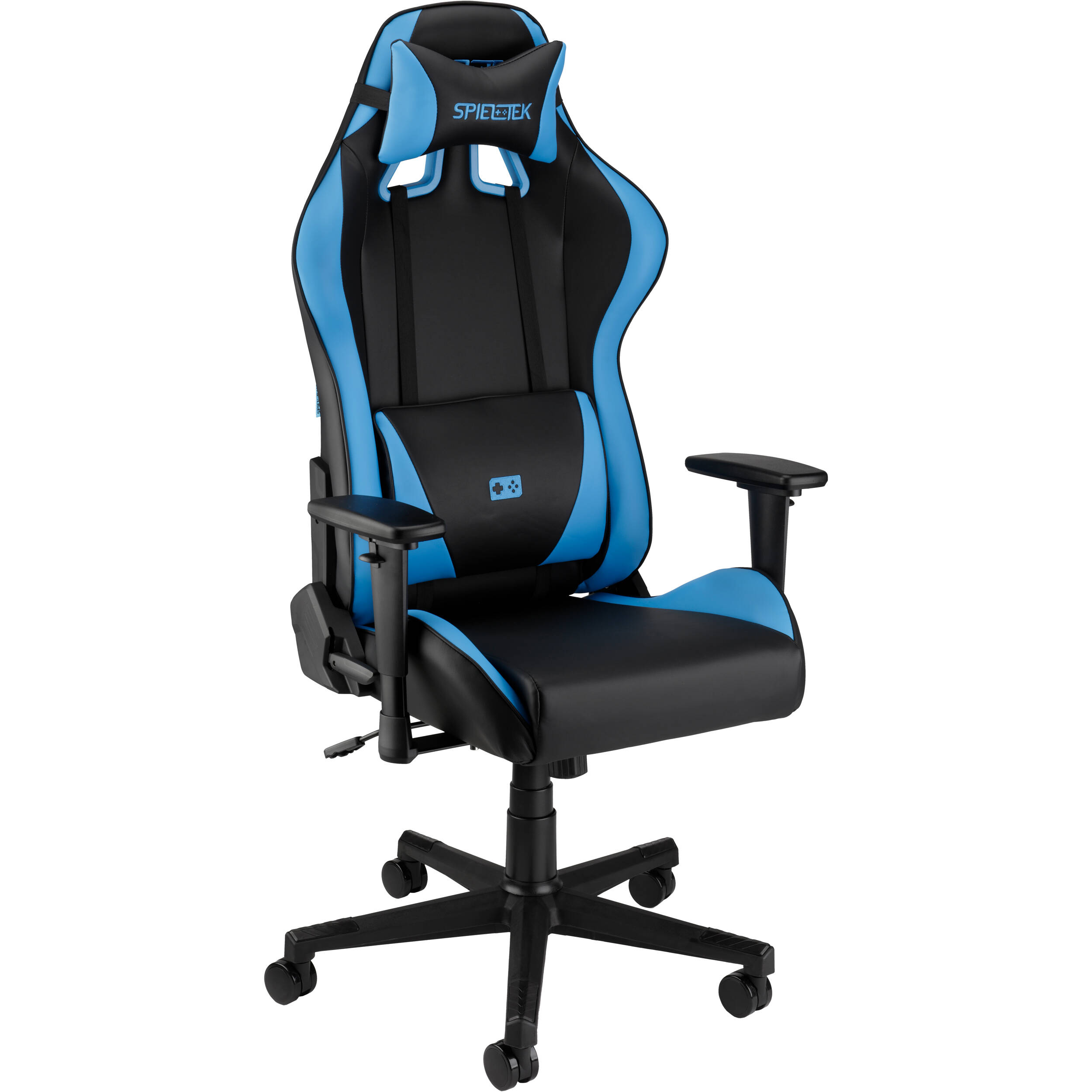 blue gaming chair