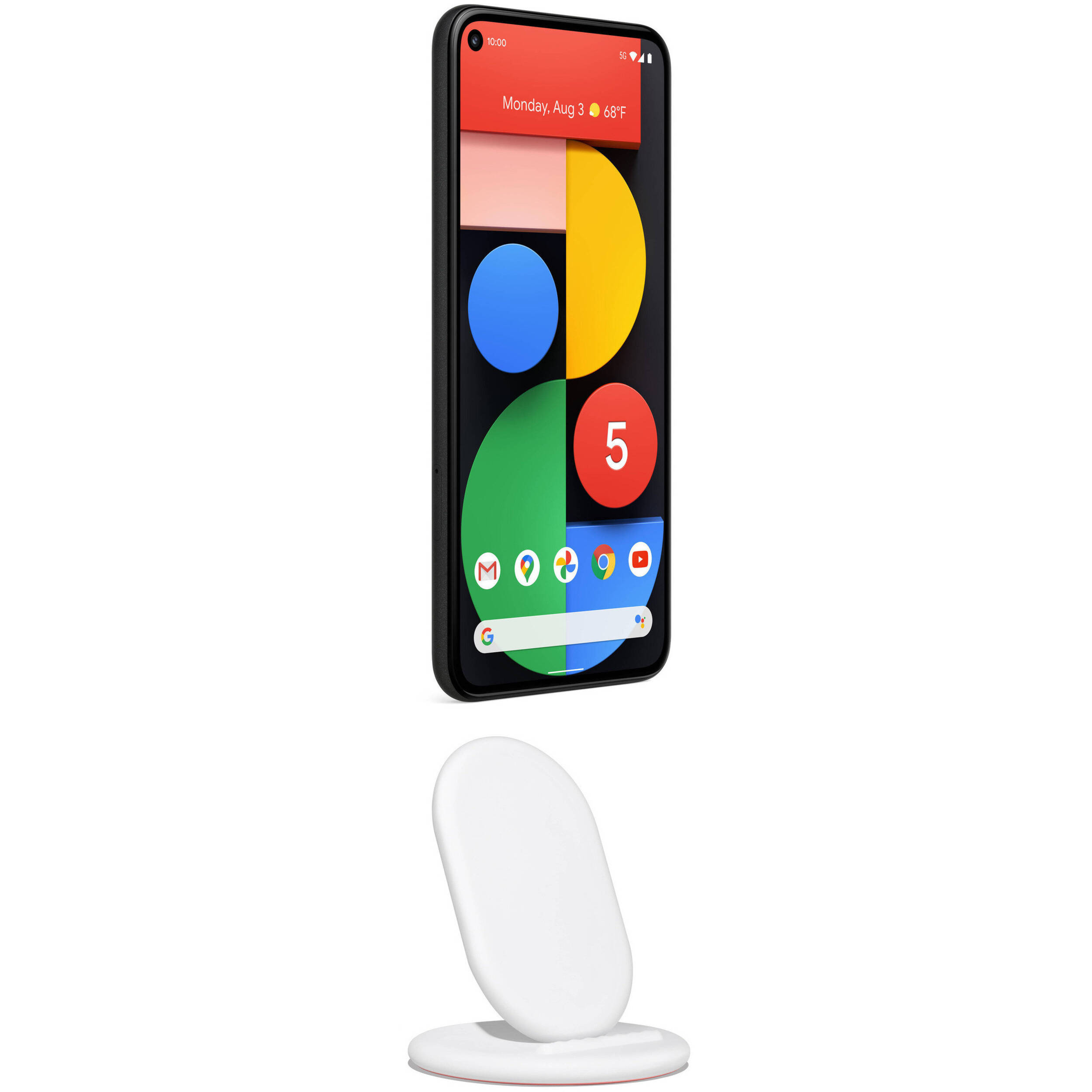 google pixel 5 128gb 5g smartphone pixel stand kit unlocked just black white