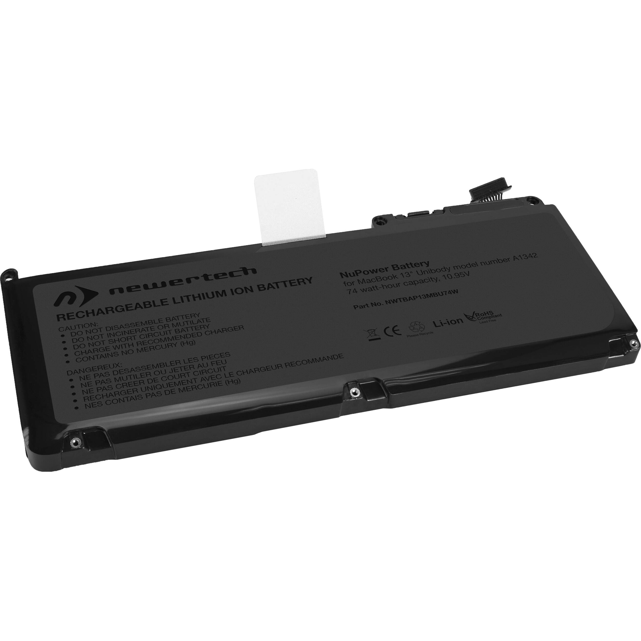 Newertech Nupower 74wh Battery For 13 3 Nwtbap13mbu74w