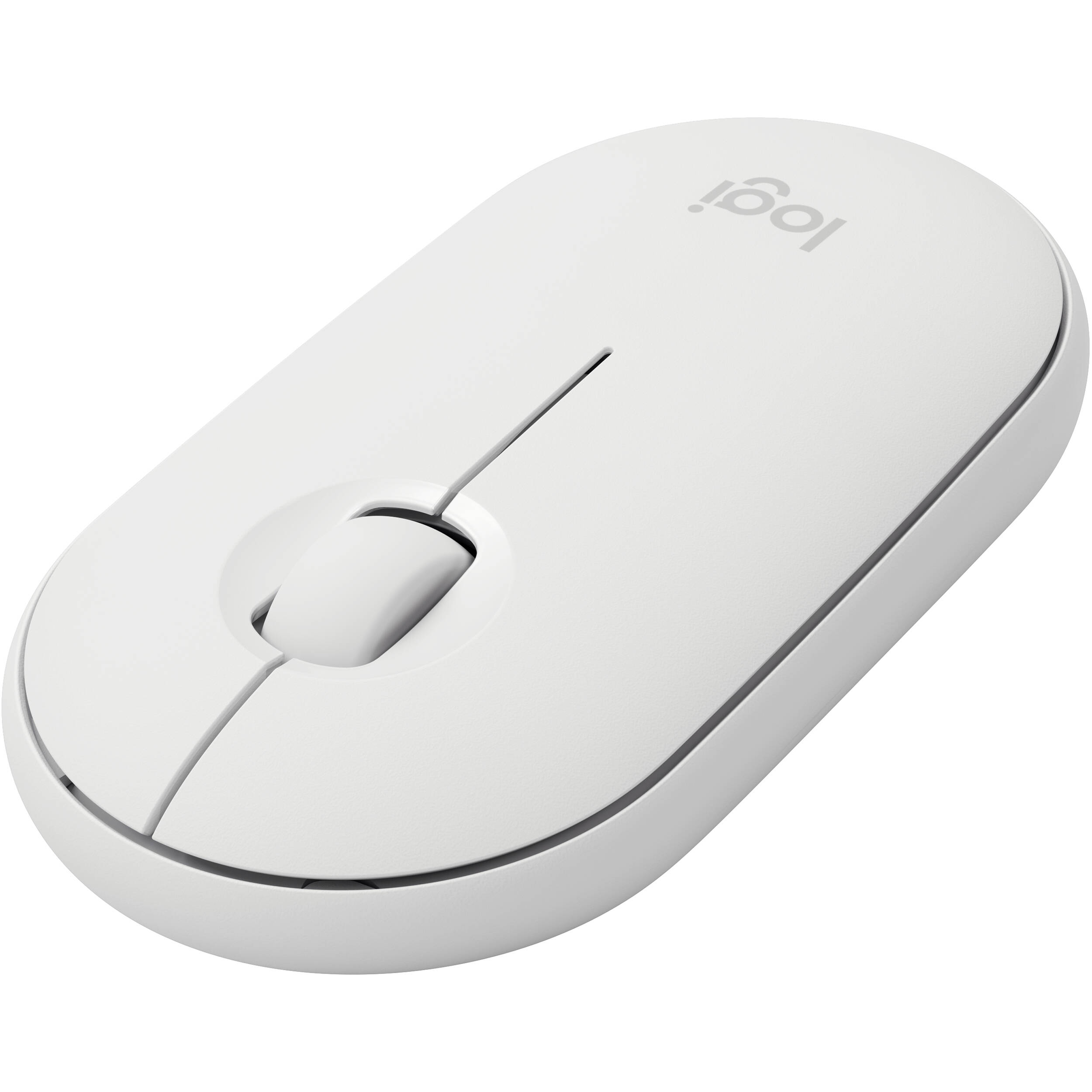 Logitech Pebble M350 Wireless Mouse White 910 B H Photo