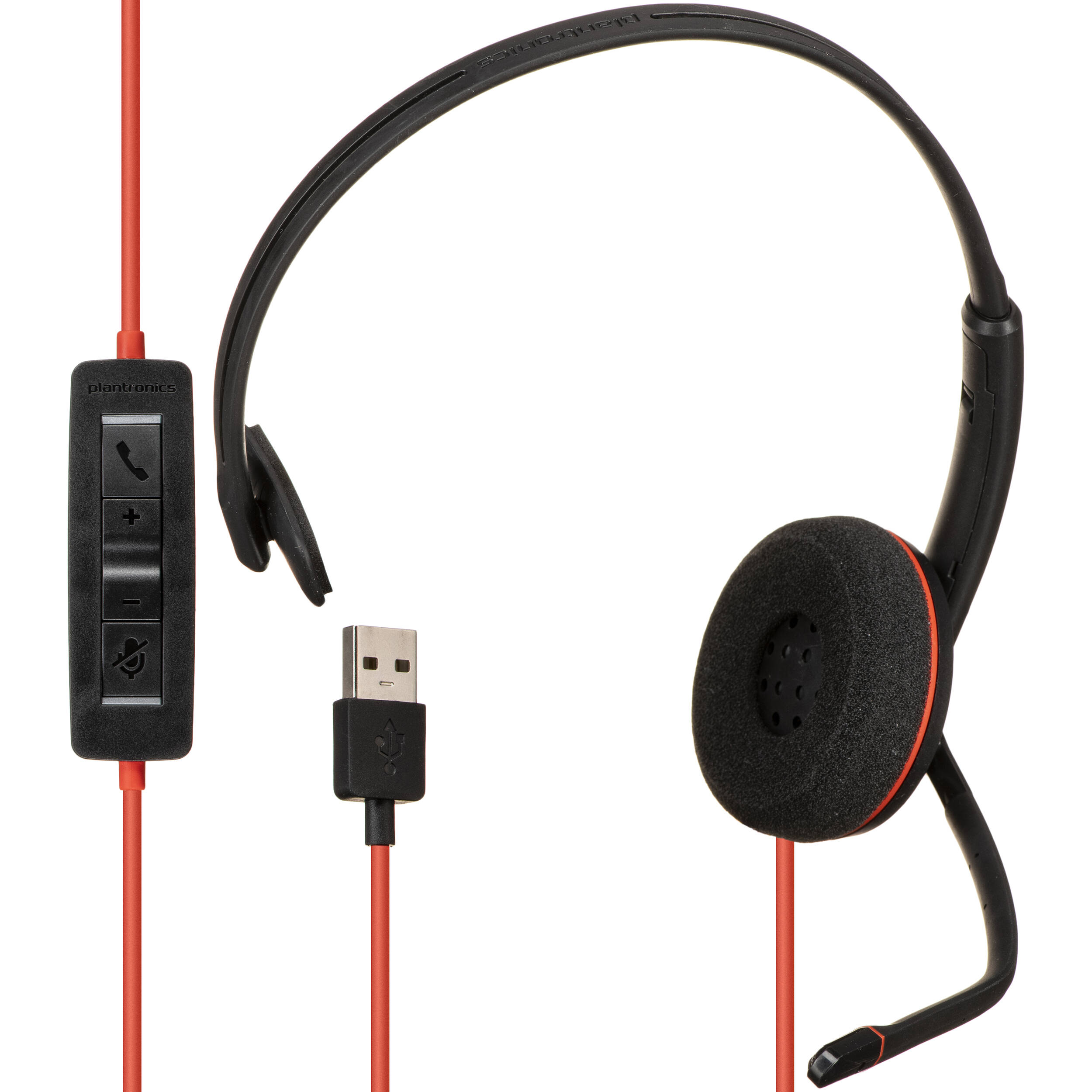 Photo 1 of Poly Blackwire 3210 USB Type-A Corded Monaural UC Headset