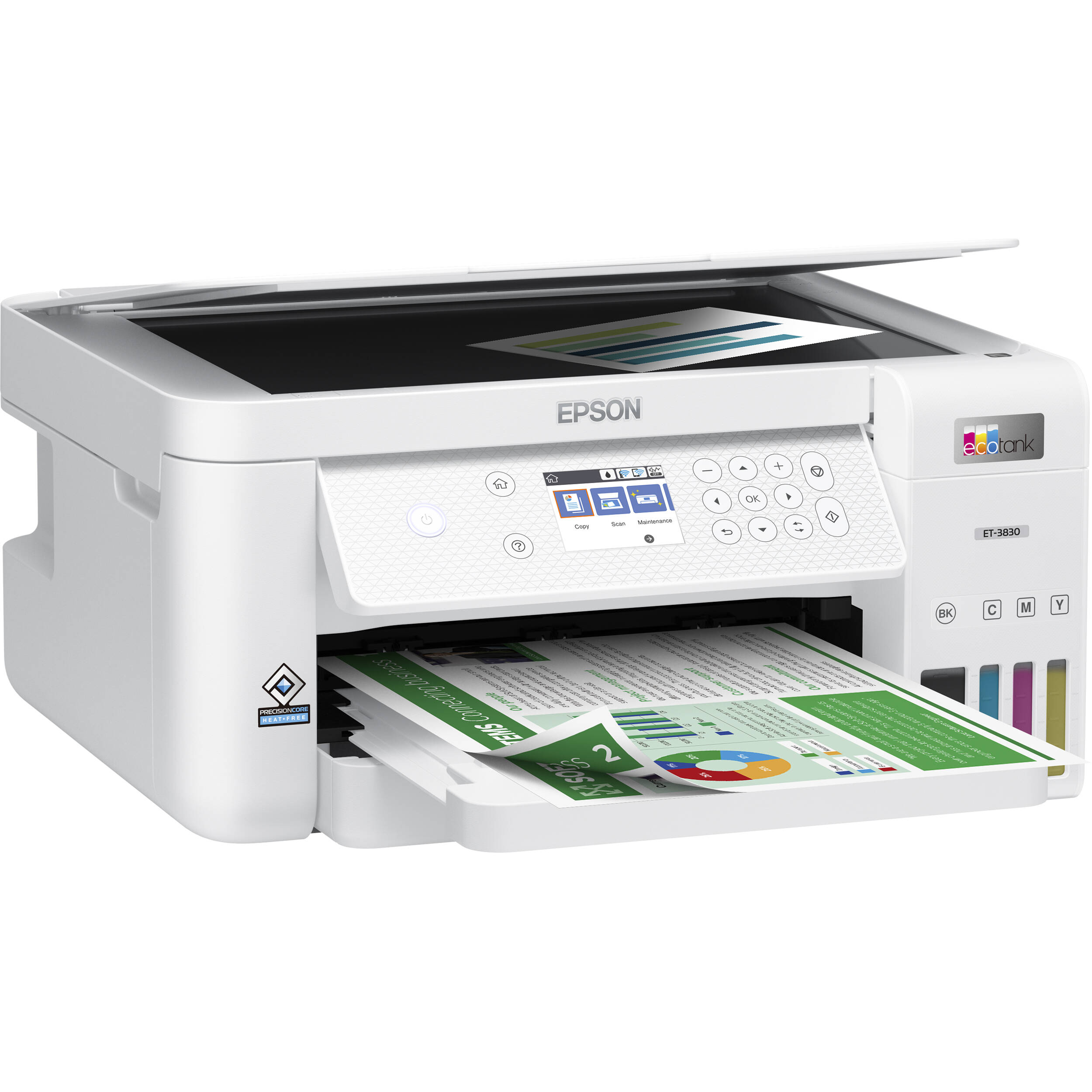 Photo 1 of Epson EcoTank ET-3830 Wireless Color All-in-One Cartridge-Free Supertank Printer