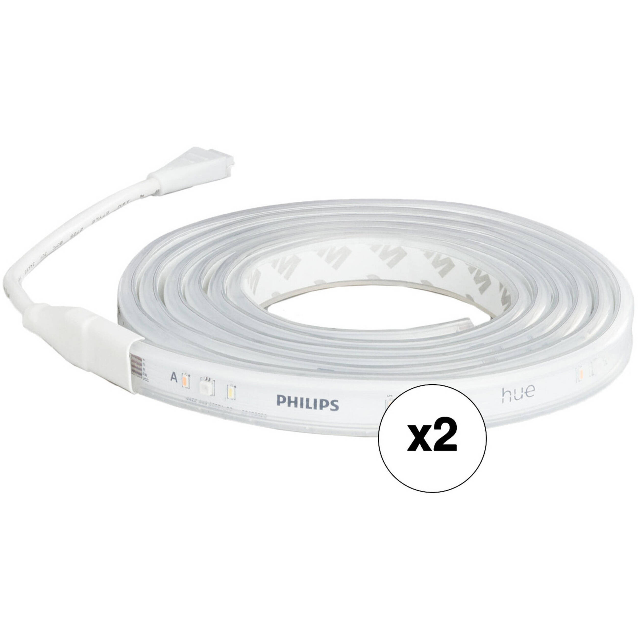 Photo 1 of ***NON REFUNDABLE, PARTS ONLY, MISSING 1 PACK***Philips Lightstrip Plus Base V4 (80", 2-Pack)