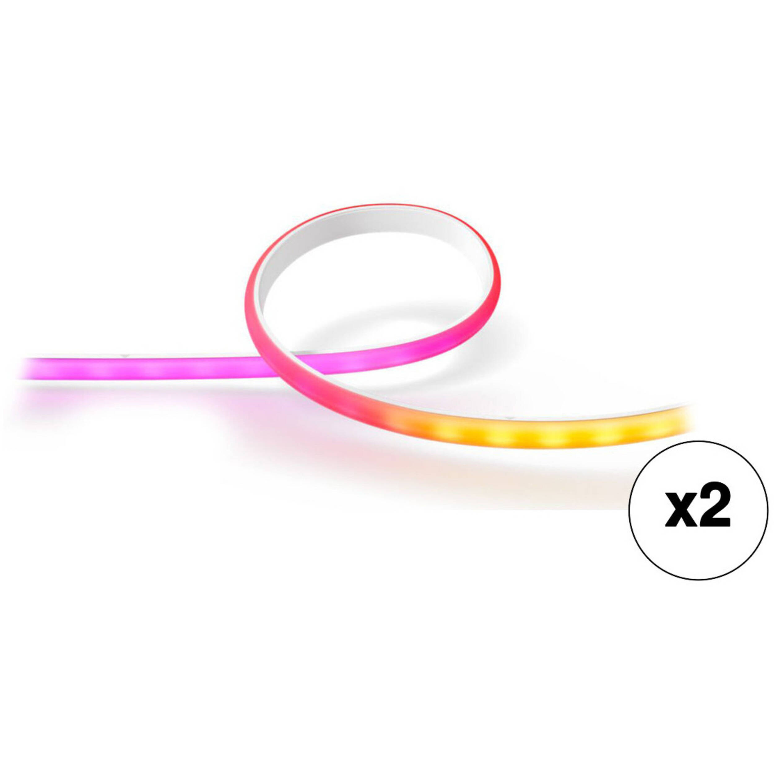 Photo 1 of ***ONLY ONE***
Philips Hue Gradient Lightstrip Base Kit (80", 2-Pack)