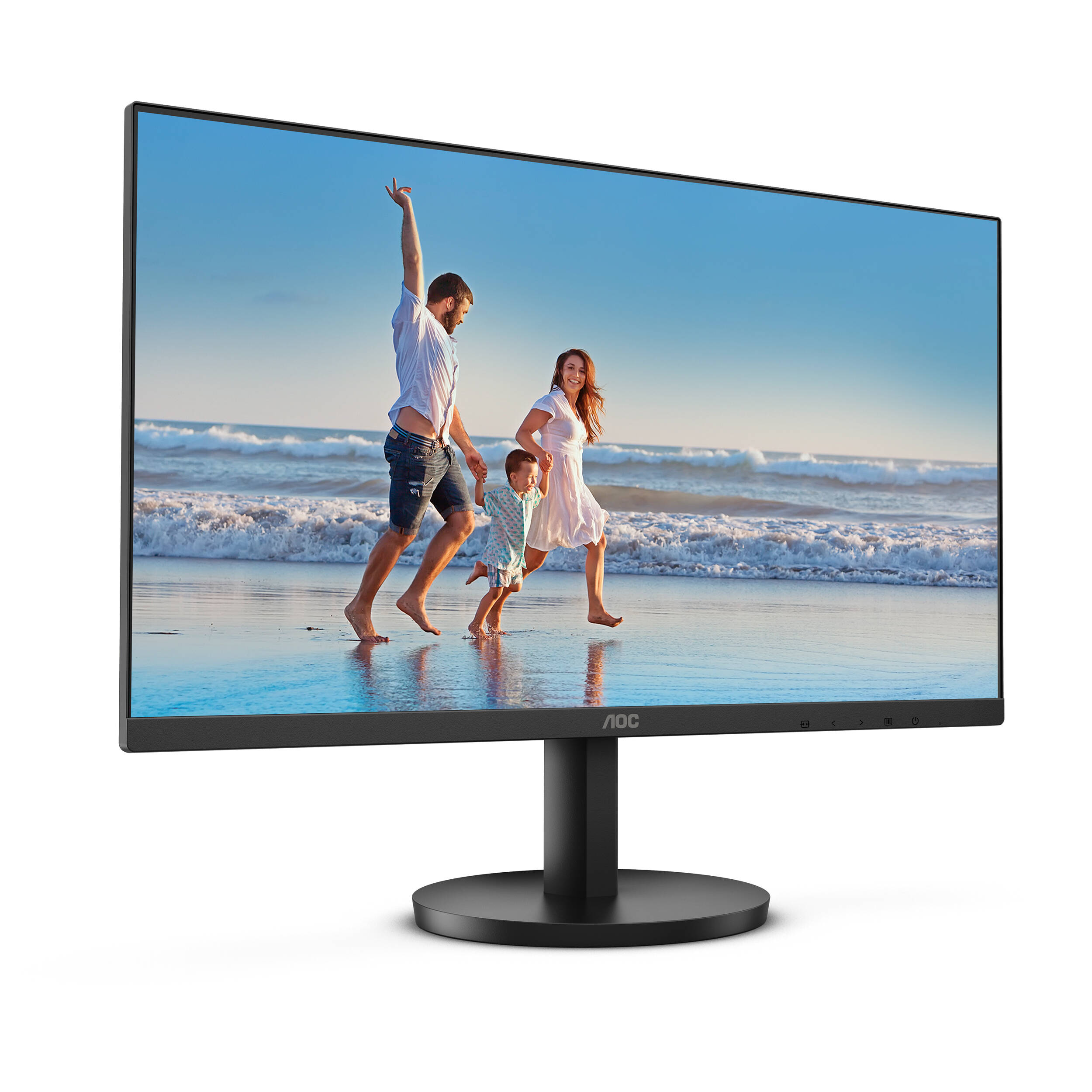 Photo 1 of AOC 22B3HM 22" Class Full HD 75Hz Monitor, Adaptive-Sync, HDR Mode, for Home and Office, HDMI, VGA, LowBlue, VESA
