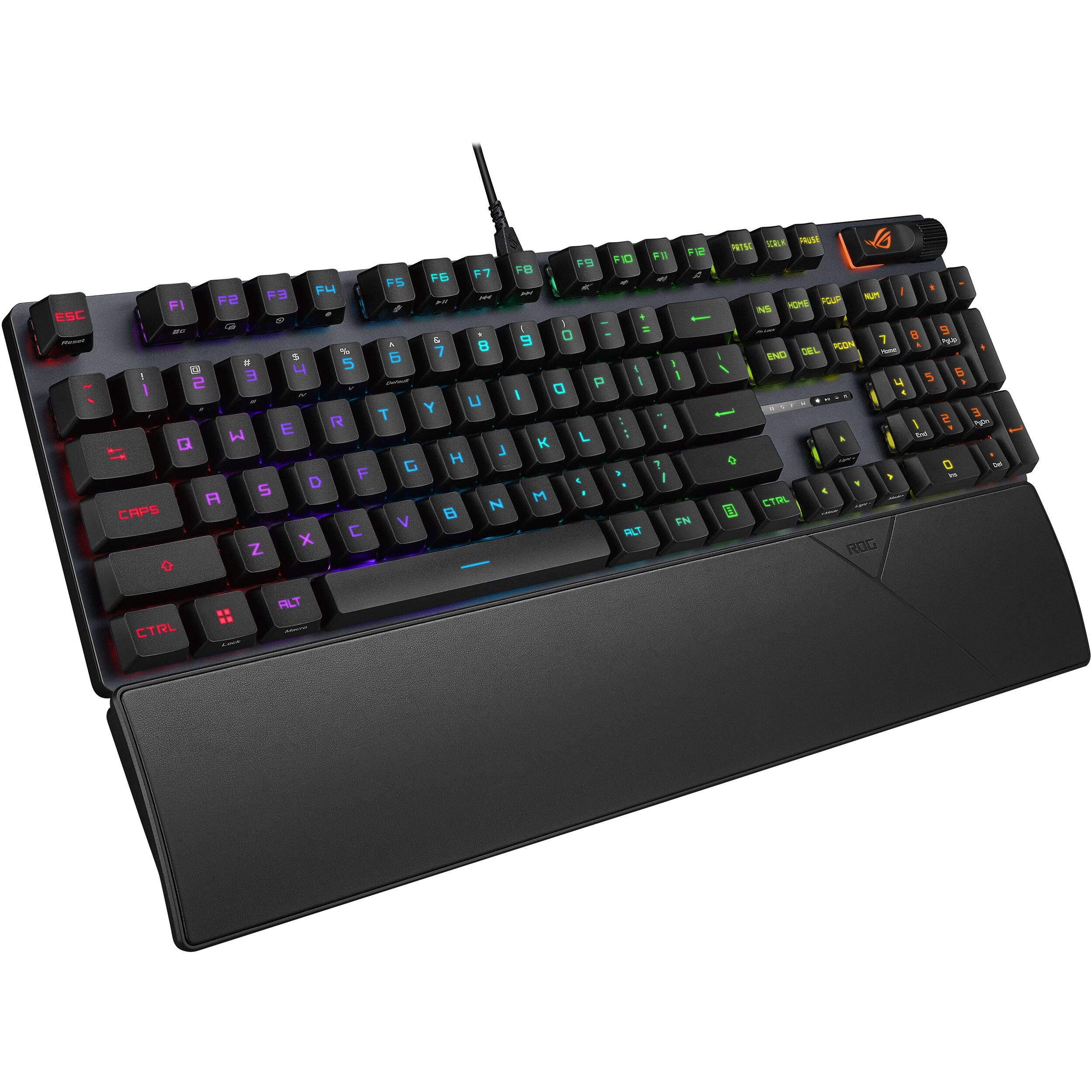 Photo 1 of ASUS Republic of Gamers Strix Scope II 96 Wired Gaming Keyboard (RX Red Optical Switches)