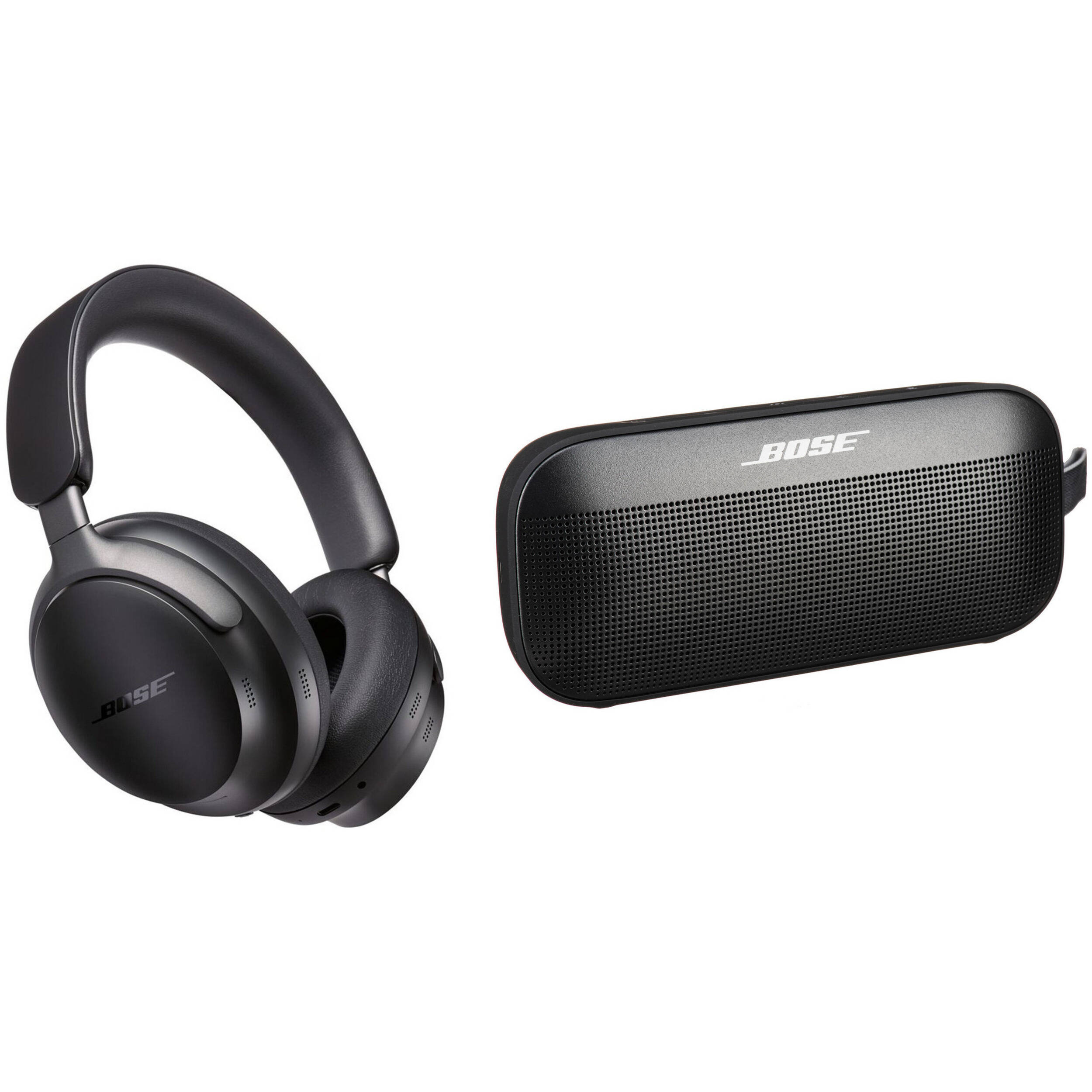 Photo 1 of Bose QuietComfort Ultra Wireless Noise-Canceling Headphones Kit with Bluetooth Speaker