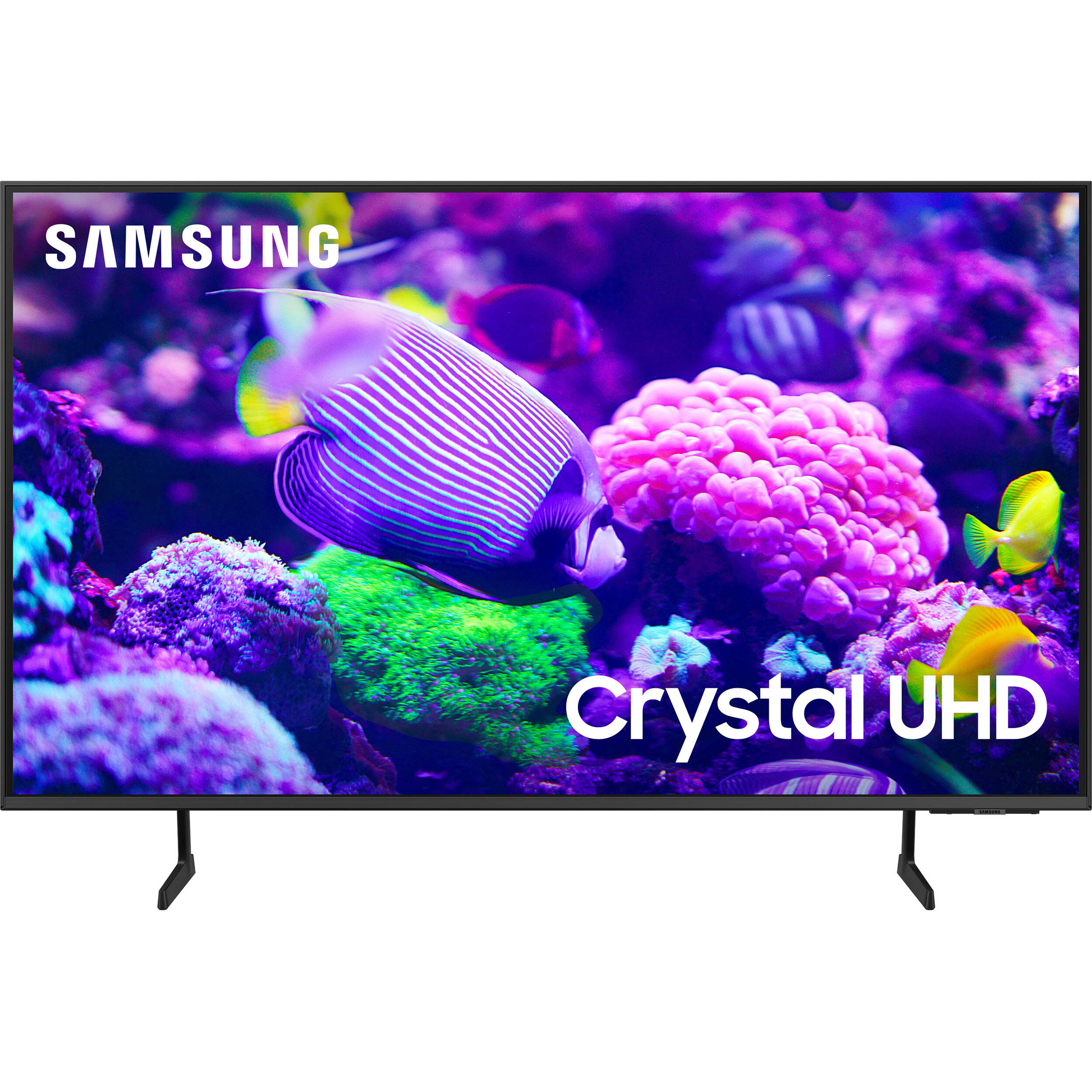 Photo 1 of *POWERS ON** Samsung DU7200 Series 50" 4K HDR Smart LED TV