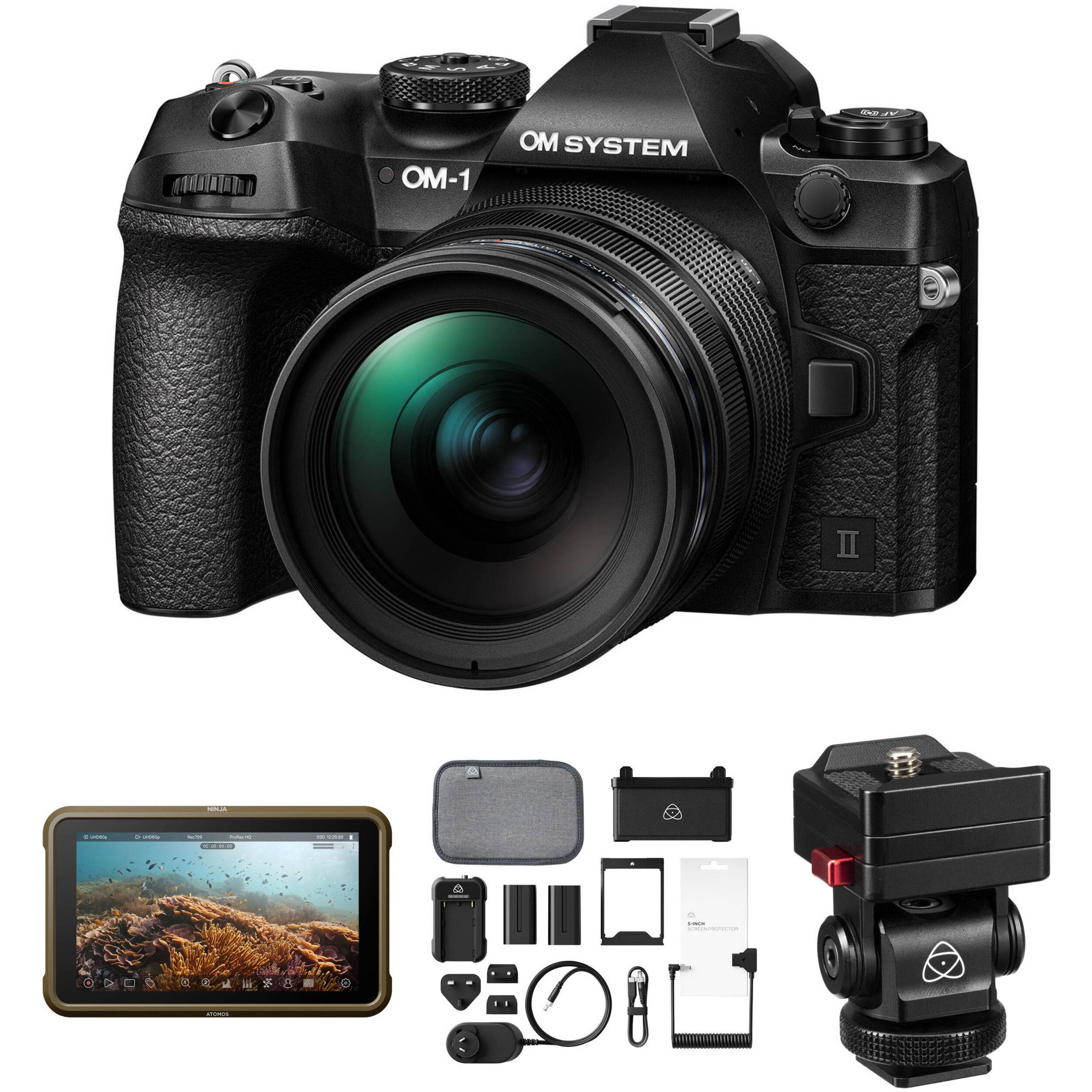 Máy ảnh OM System OM-1 Mark II Body 20MP Stacked | Chính hãng — ảnh 4