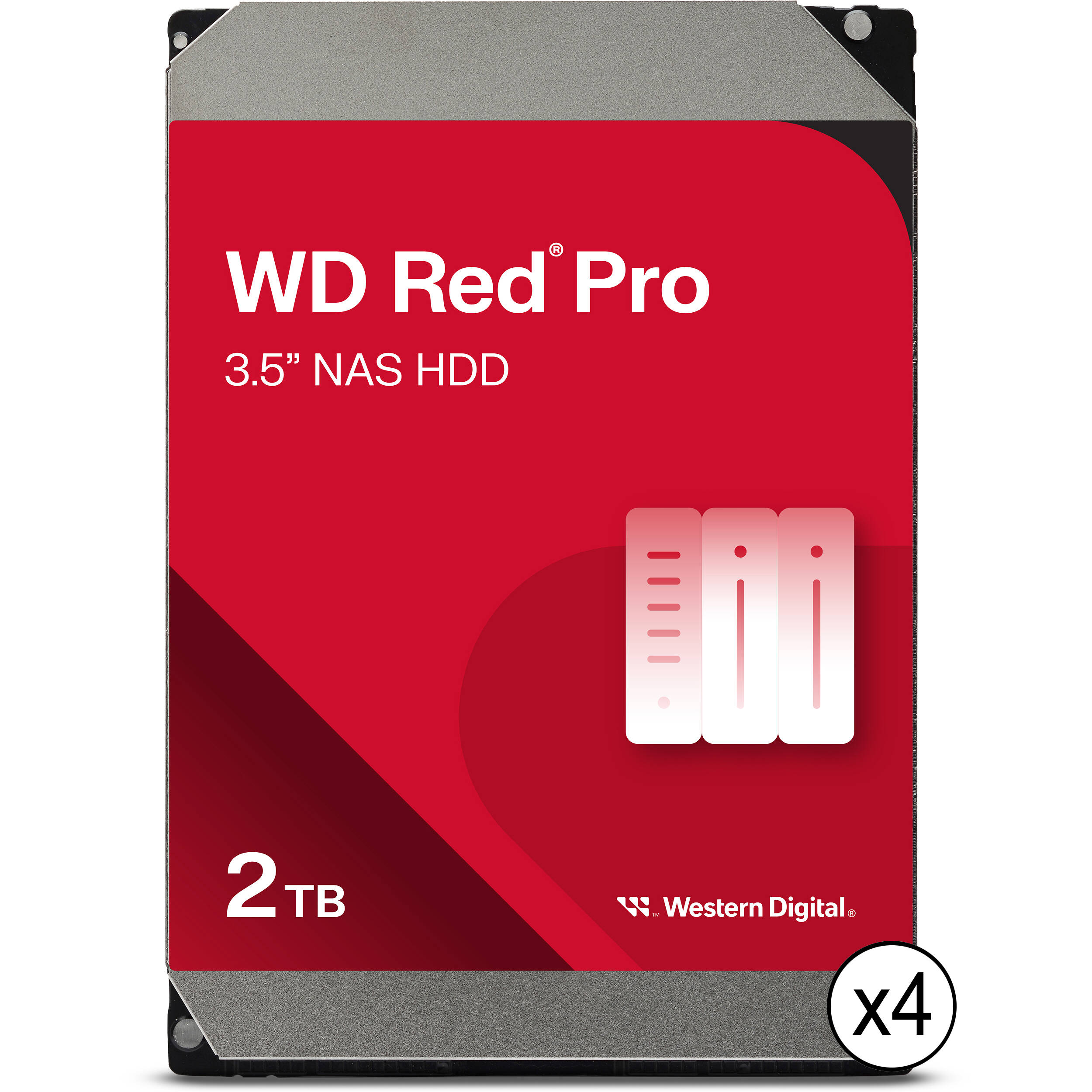 Photo 1 of ***MISSING 3***

WD 2TB Red Pro 7200 rpm SATA III 3.5" Internal NAS HDD (4-Pack)