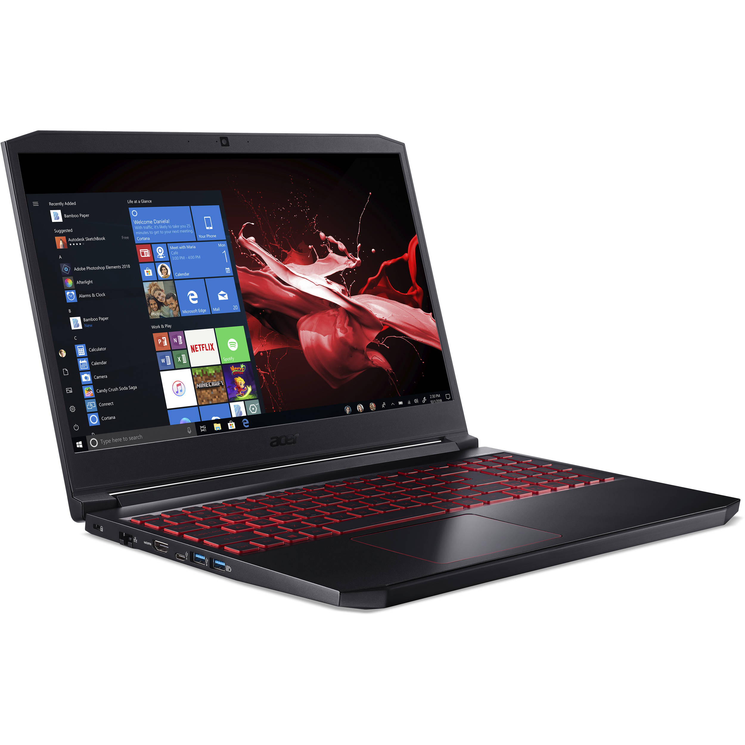 Acer 15 6 Quot Nitro 7 Gaming Laptop Nh Q5faa 002 B H Photo