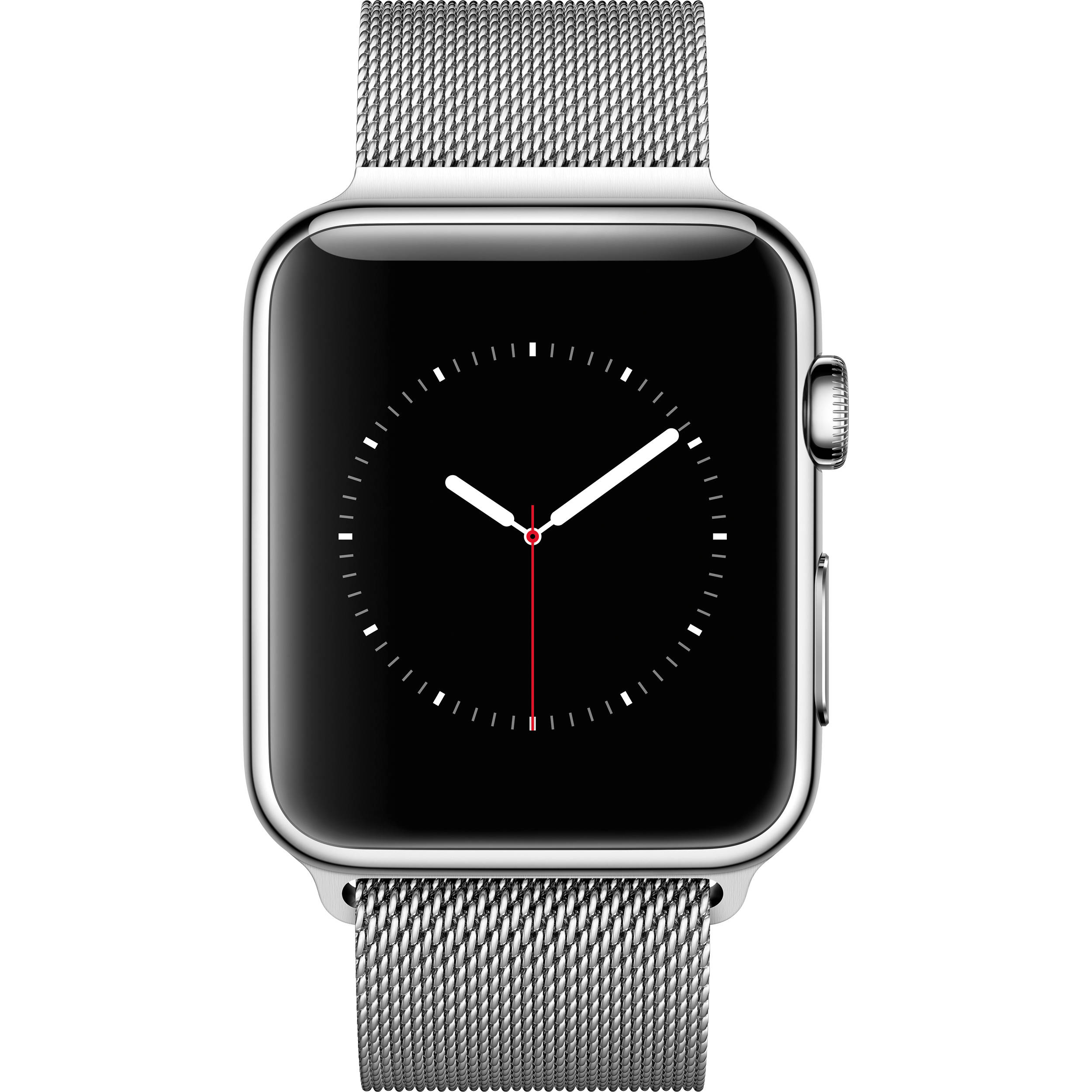 apple watch series 3 42mm stainless steel milanese loop