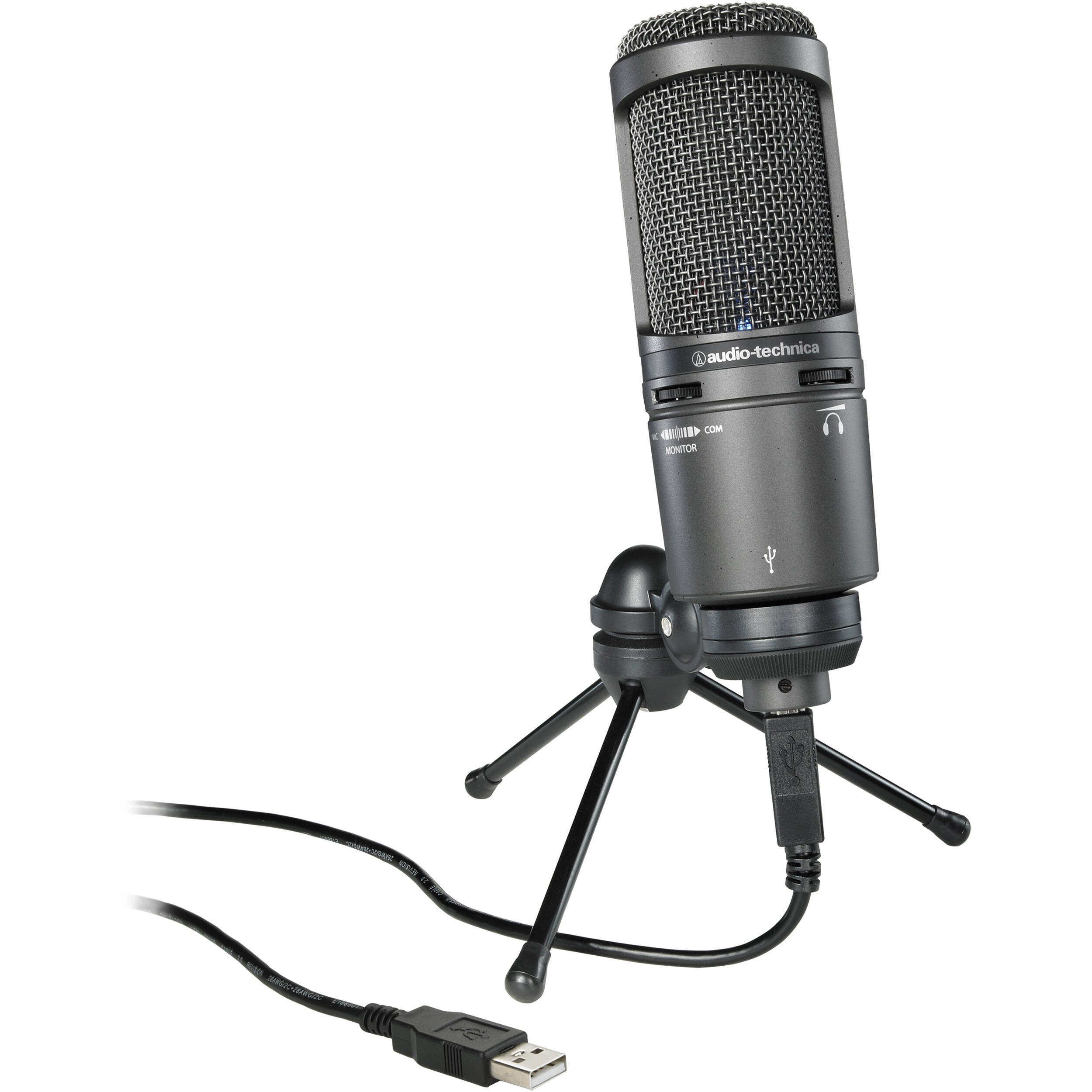 Audio Technica At2020usb Cardioid Condenser Usb At2020usb B H