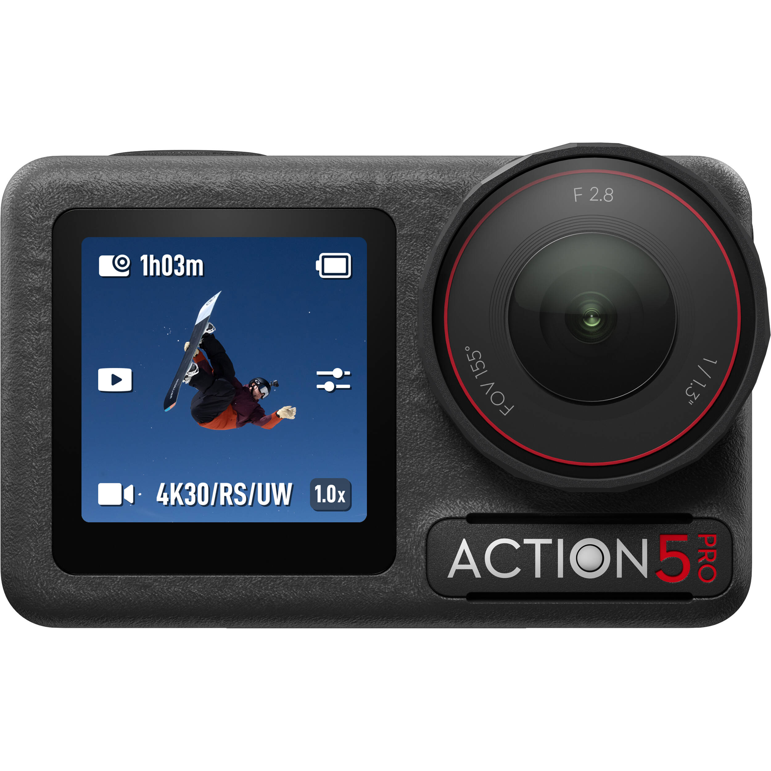 DJI - Osmo Action 5 Pro Action Cameras Adventure Combo - Black