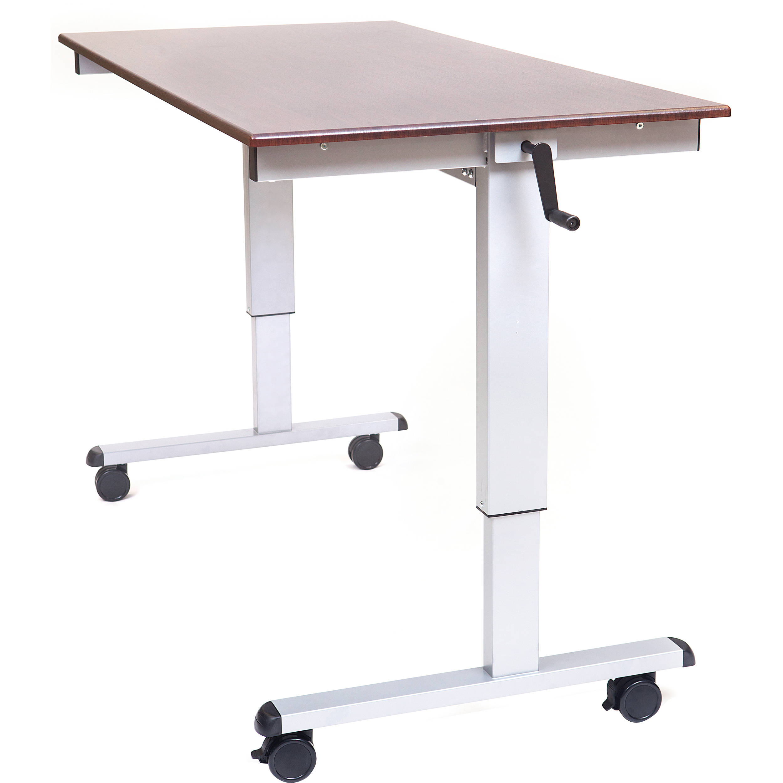 Luxor 60 Quot Crank Adjustable Stand Up Desk Standup Cf60 Dw