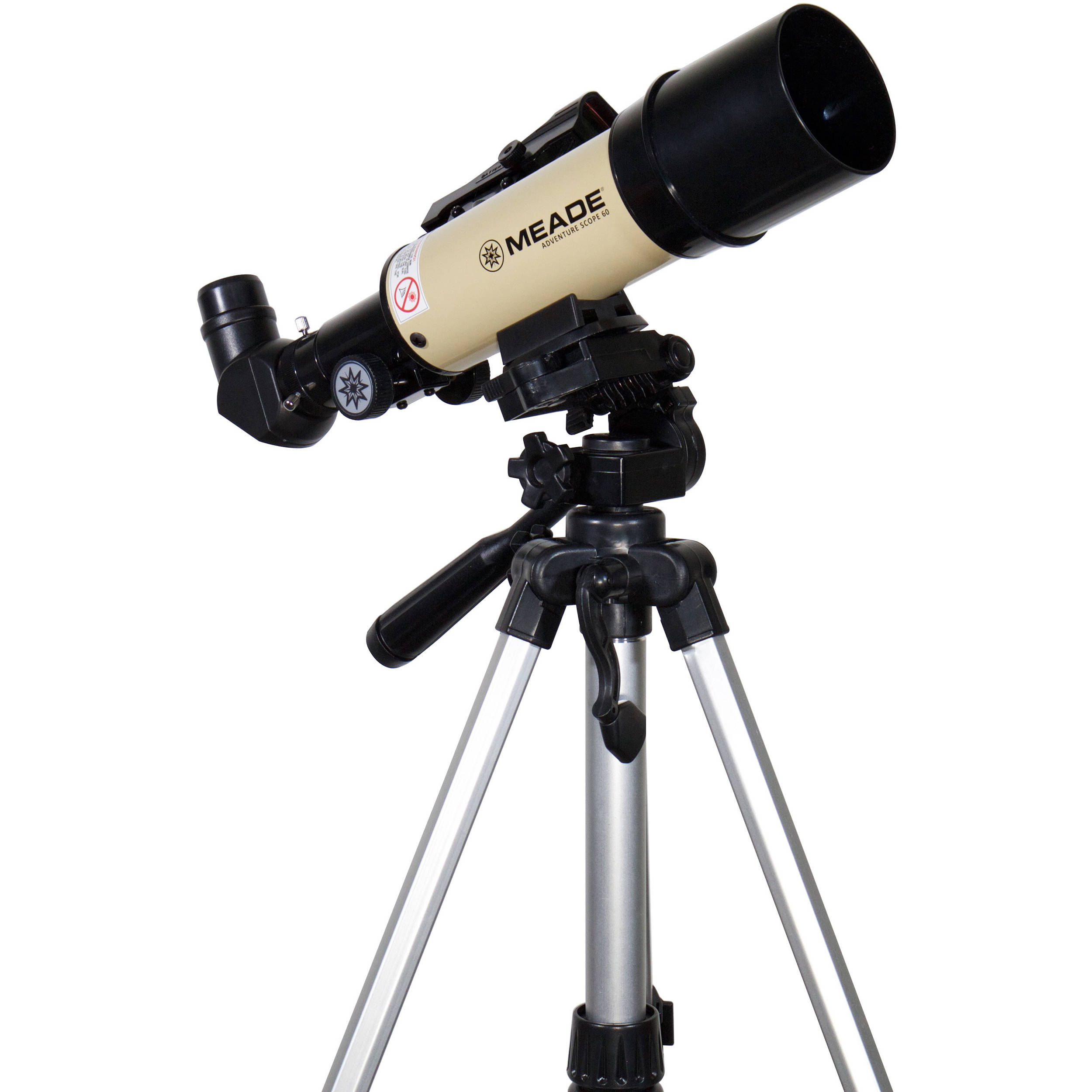 Meade Adventure Scope 60mm F 6 Refractor Telescope 222000 B H