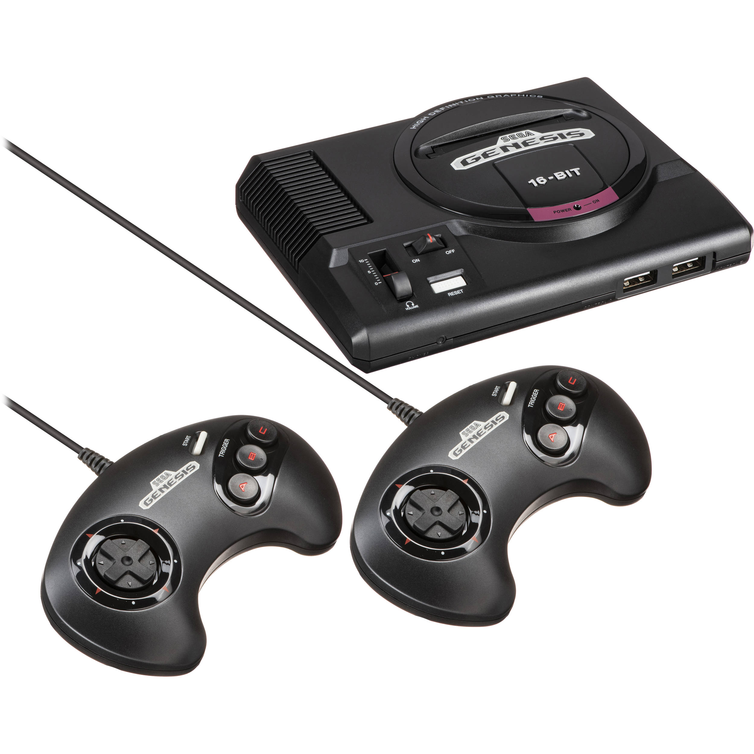 sega genesis classic game console power cord
