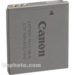 Canon NB-4L Lithium-Ion Battery Pack (3.7v 760mAh) 9763A001 B&H