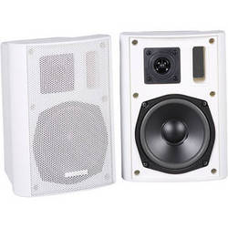 AudioSource LS545 Speakers - Pair - White LS545 B&H Photo Video