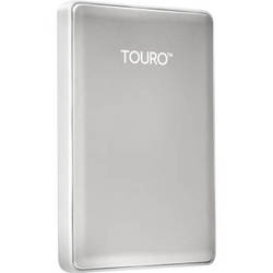 HGST 500GB Touro S Ultra-Portable External Hard Drive (Silver)